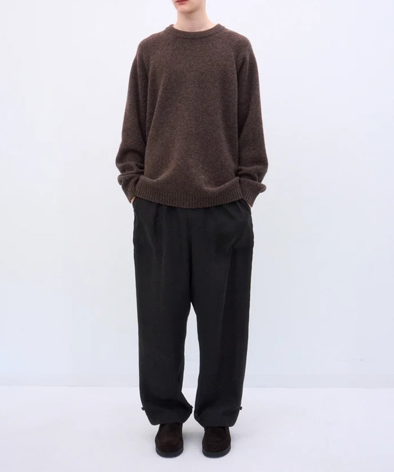 KRAGLW0402 LAMBS WOOL CREWNECK SWEATER ATON