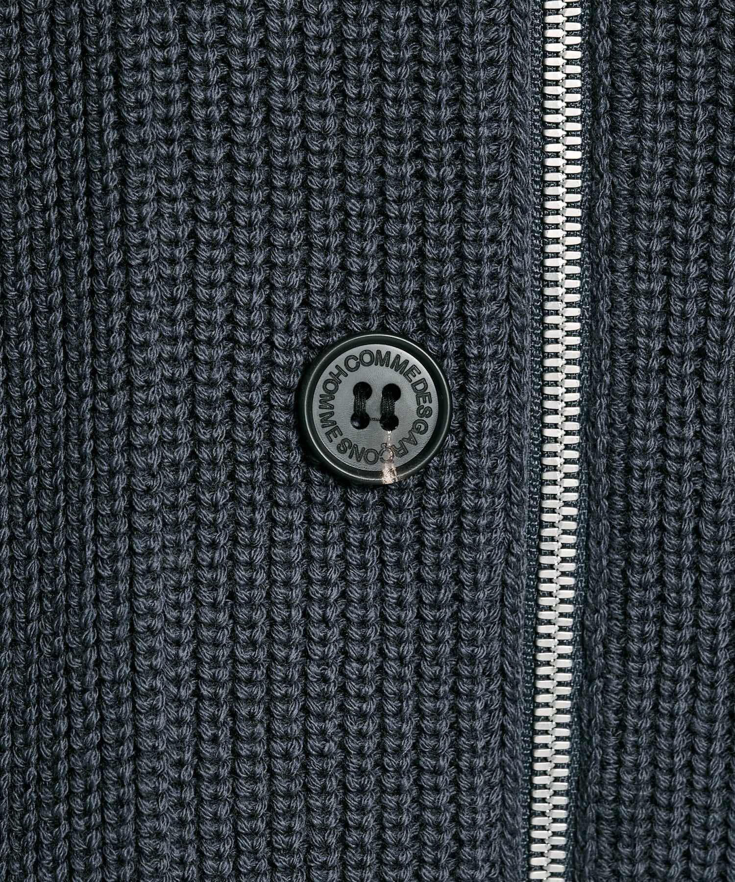 【コムデギャルソンオム】HR-N002-051×BATONER Zip Knit Cardigan COMME des GARCONS HOMME