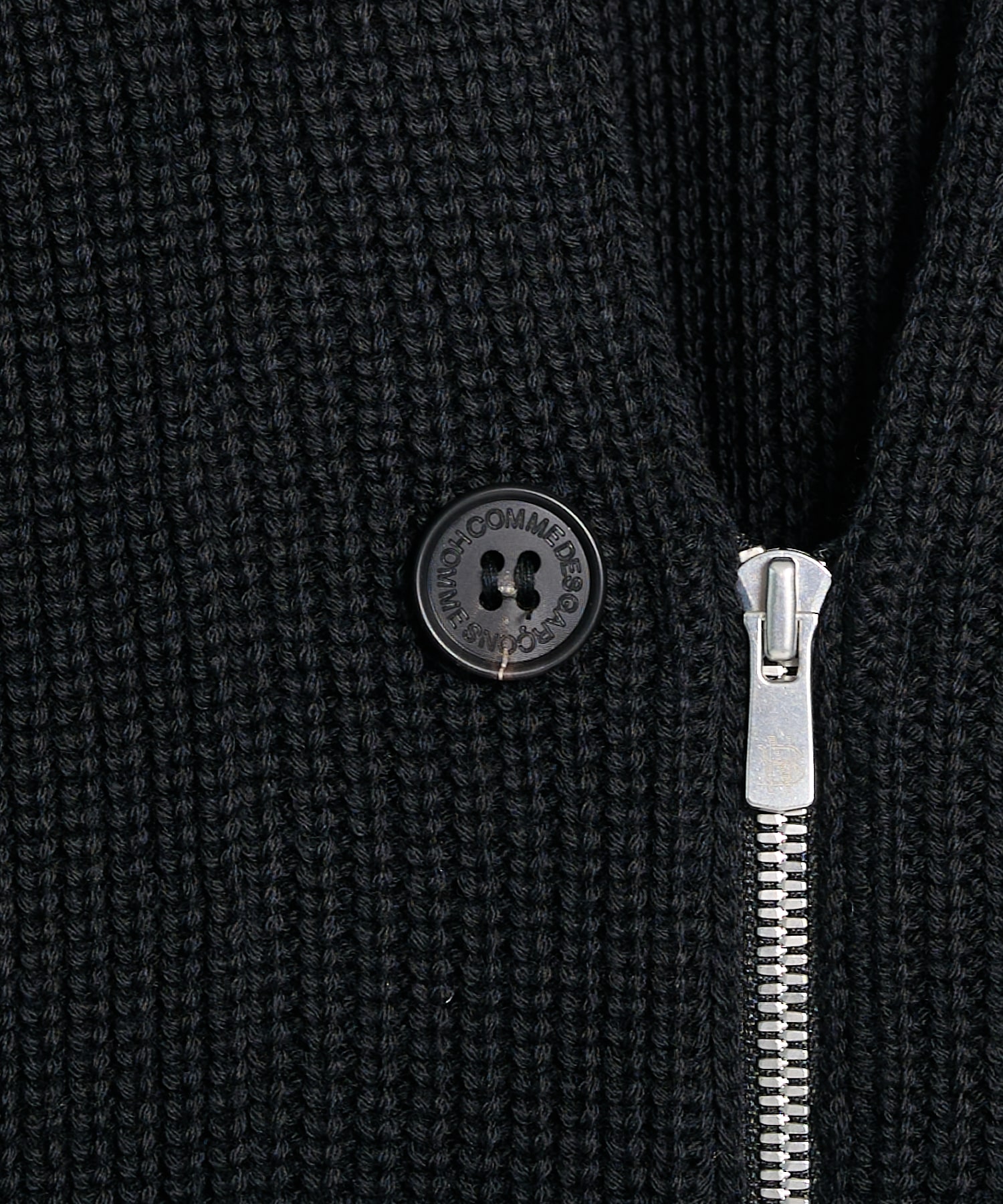 【コムデギャルソンオム】HR-N002-051×BATONER Zip Knit Cardigan COMME des GARCONS HOMME
