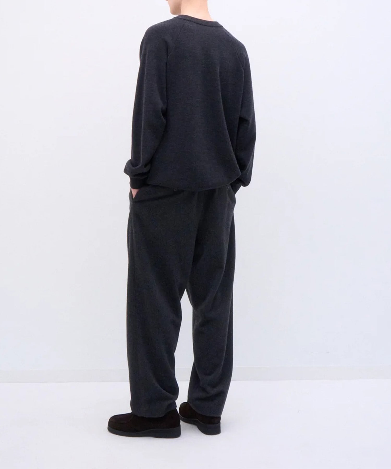 PRAGLW0400 CASHMERE TWILL STANDARD PANTS ATON