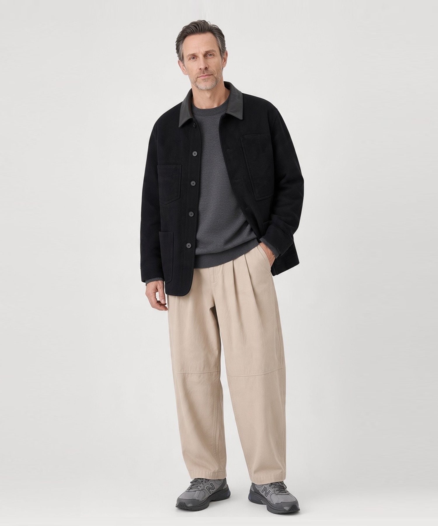 【コムデギャルソンオム】HR-J020-051 Wool Herringbone Coverall COMME des GARCONS HOMME