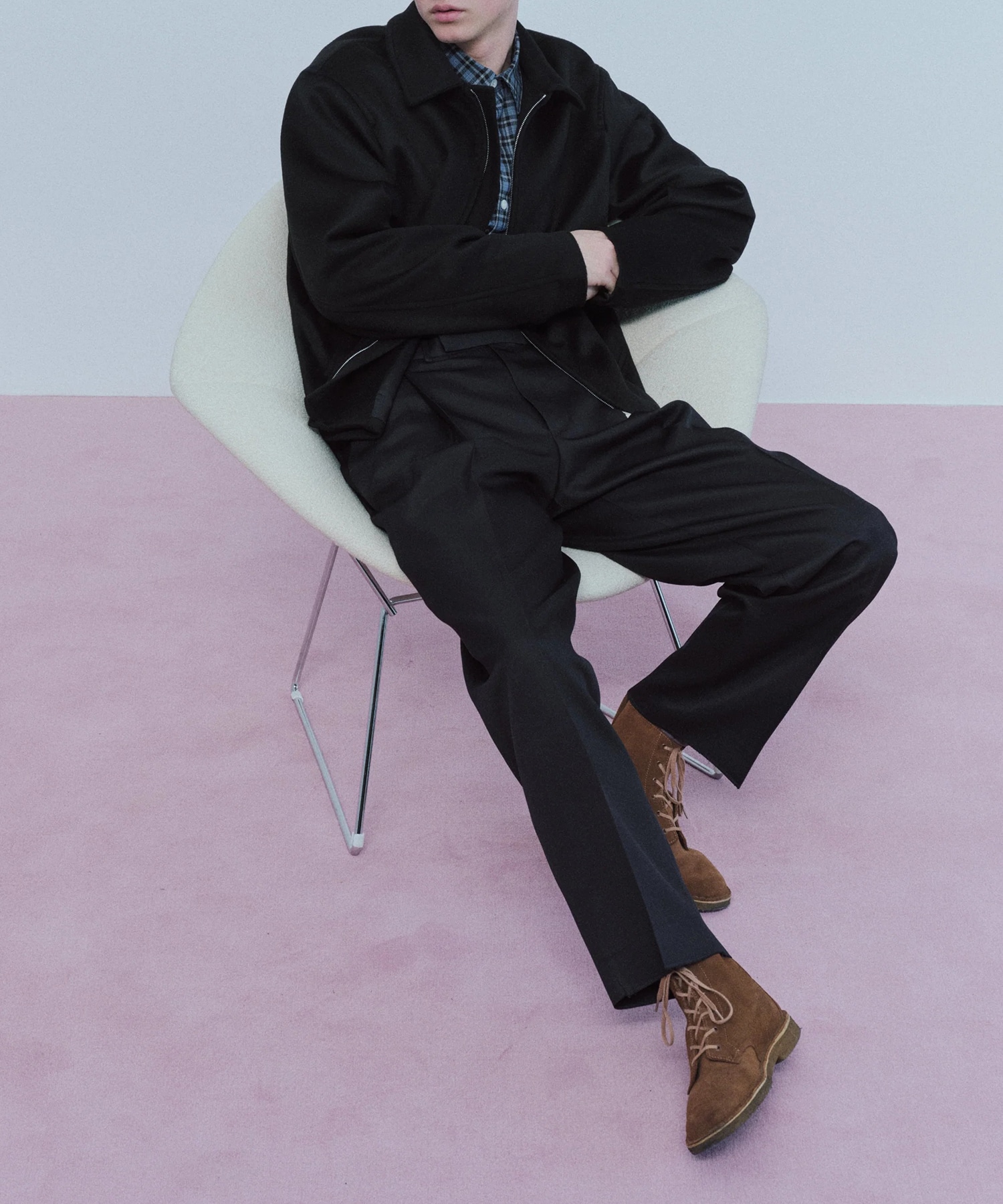 A26C19BL01C WORKER JACKET MARKAWARE