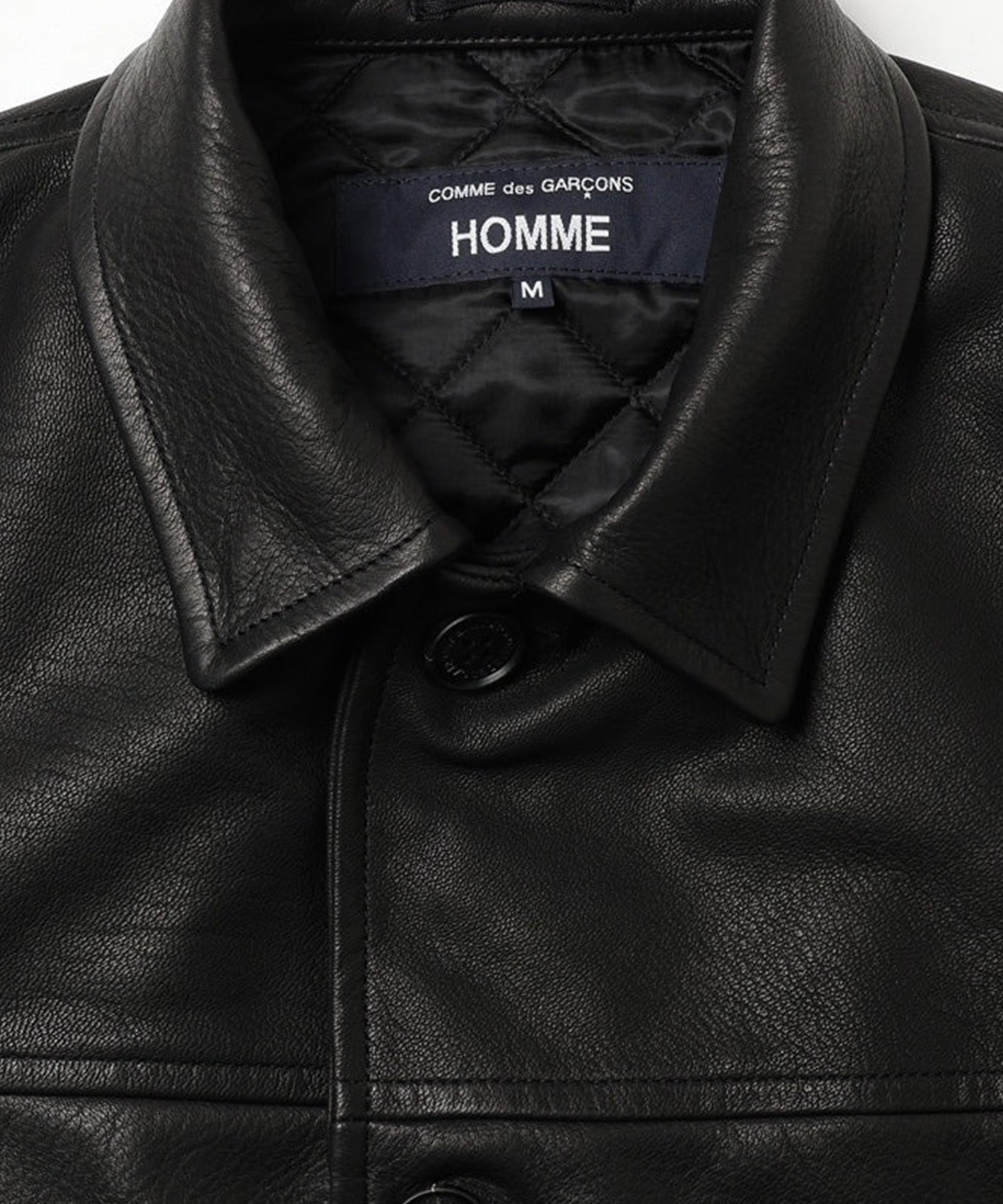【コムデギャルソンオム】HR-J026-051 Oil Deer Car Jacket COMME des GARCONS HOMME