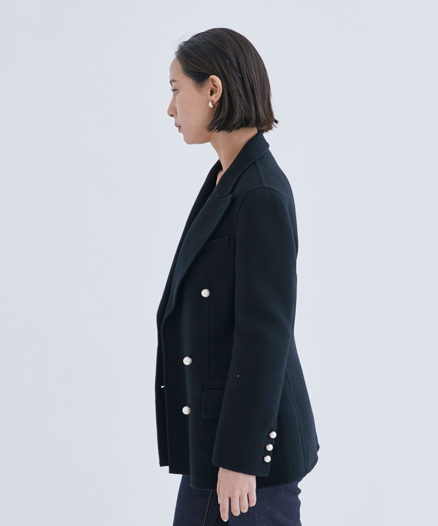 REVER PEARL GARBO JACKET ｜ MADISONBLUE