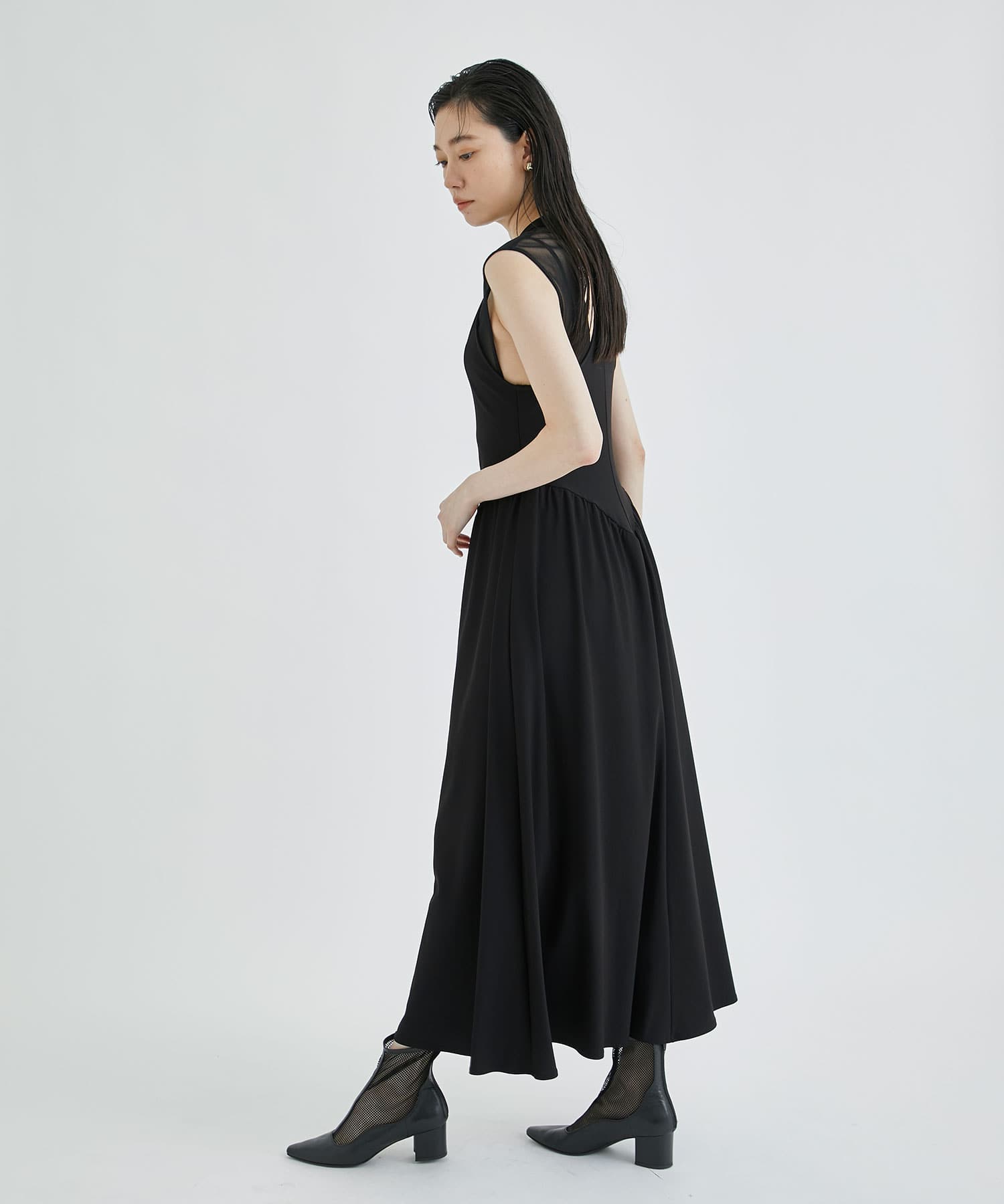 LAYERD TANK DRESS(1 BLACK): FETICO: WOMEN｜THE TOKYO ONLINE STORE