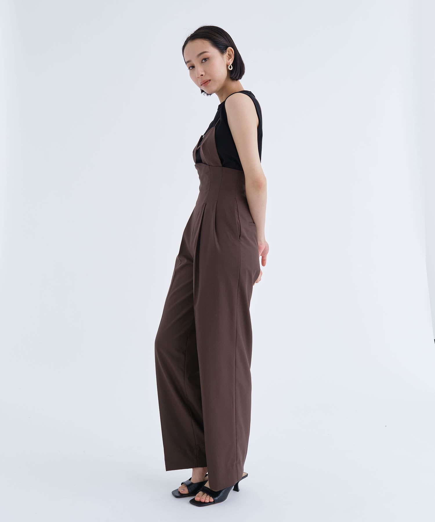 2WAY BRA JUMPSUIT(1 BROWN): FETICO: WOMEN｜THE TOKYO ONLINE STORE