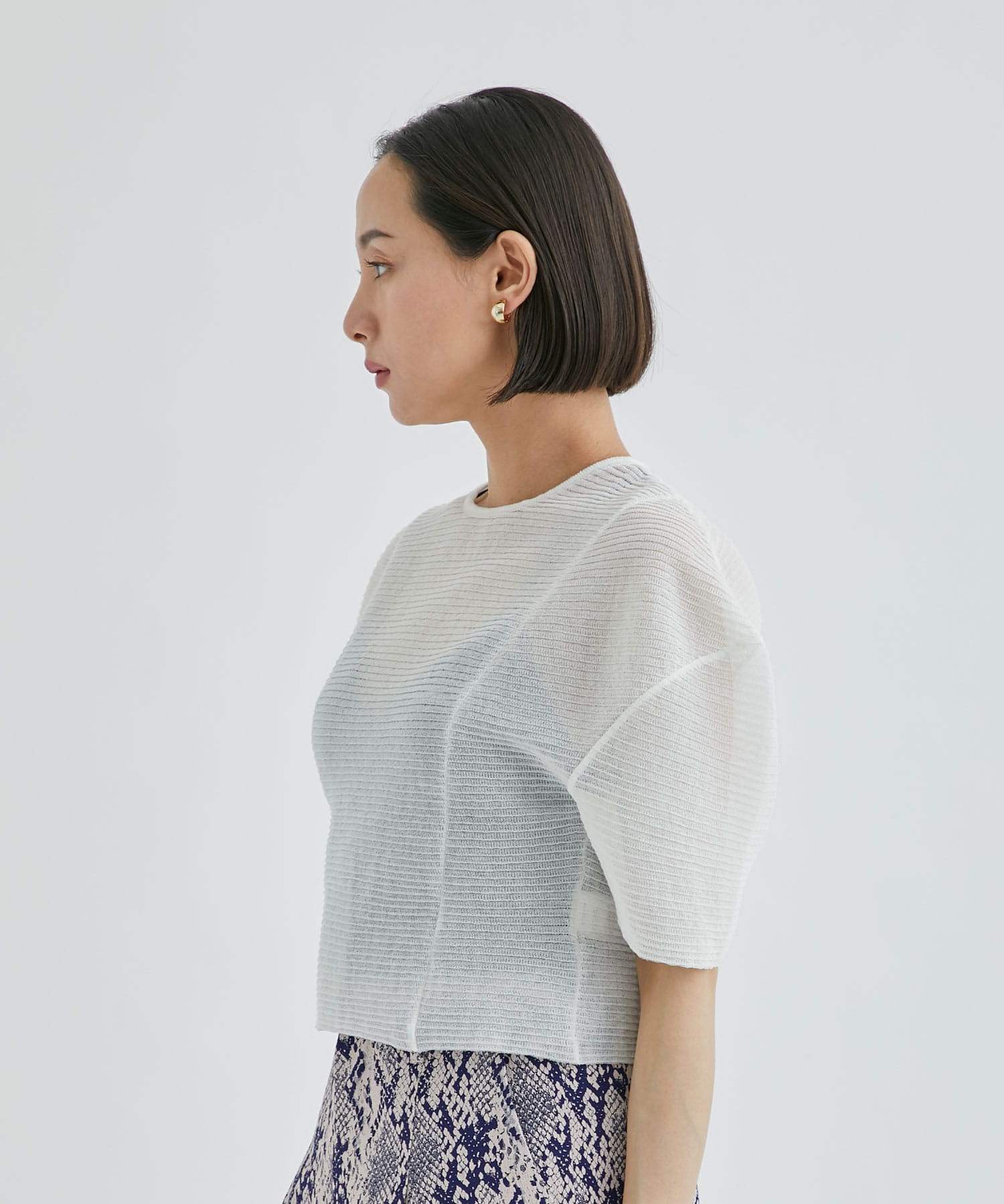 Adriana knit PO WH(1 WHITE): AKIRANAKA: WOMENS｜THE TOKYO ONLINE STORE