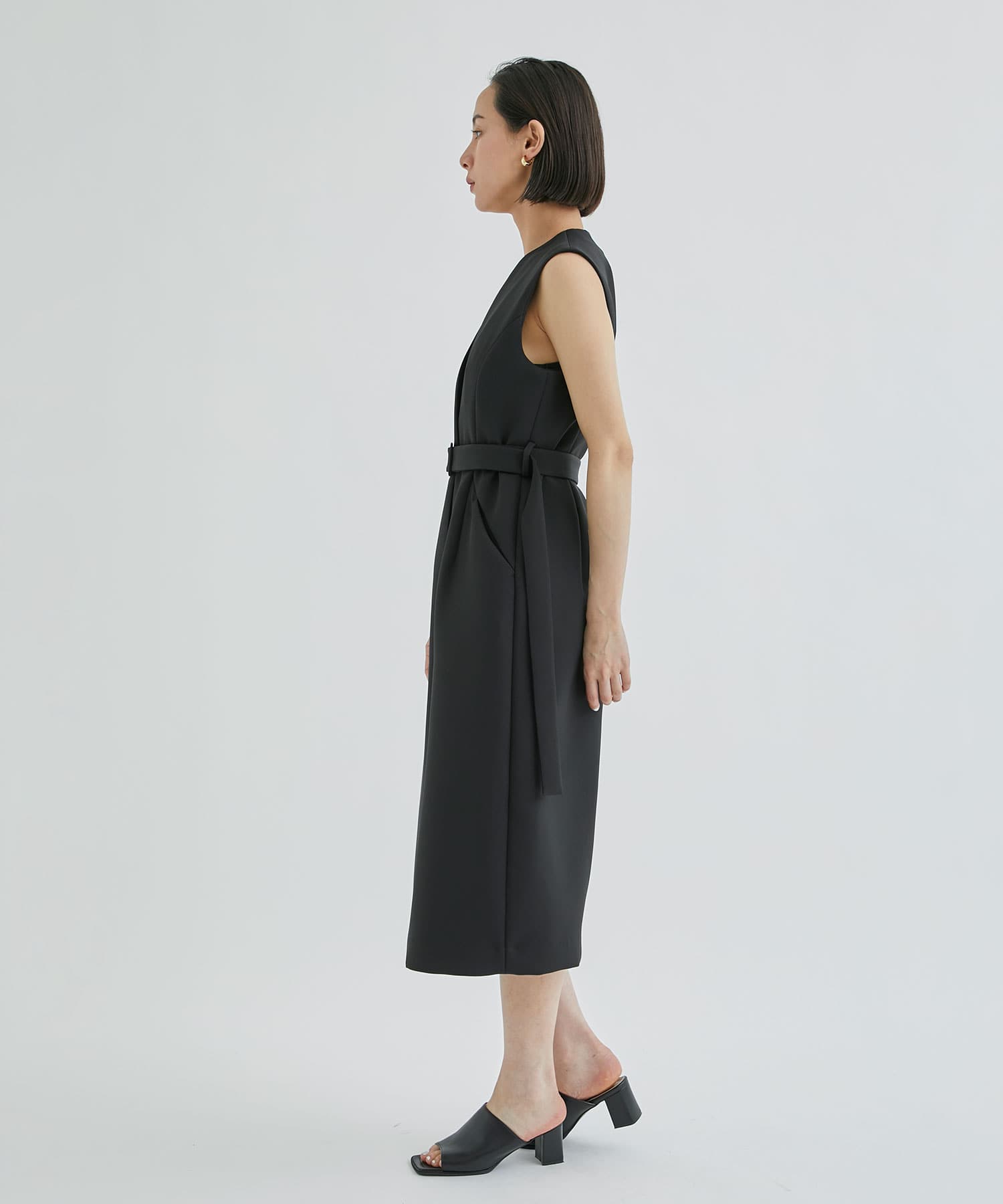 V neck gilet one-piece THE TOKYO