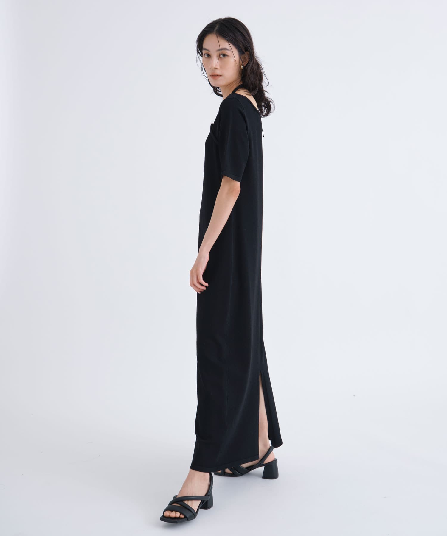 EX.halterneck one-piece(36 BLACK): AKANE UTSUNOMIYA: WOMEN｜THE