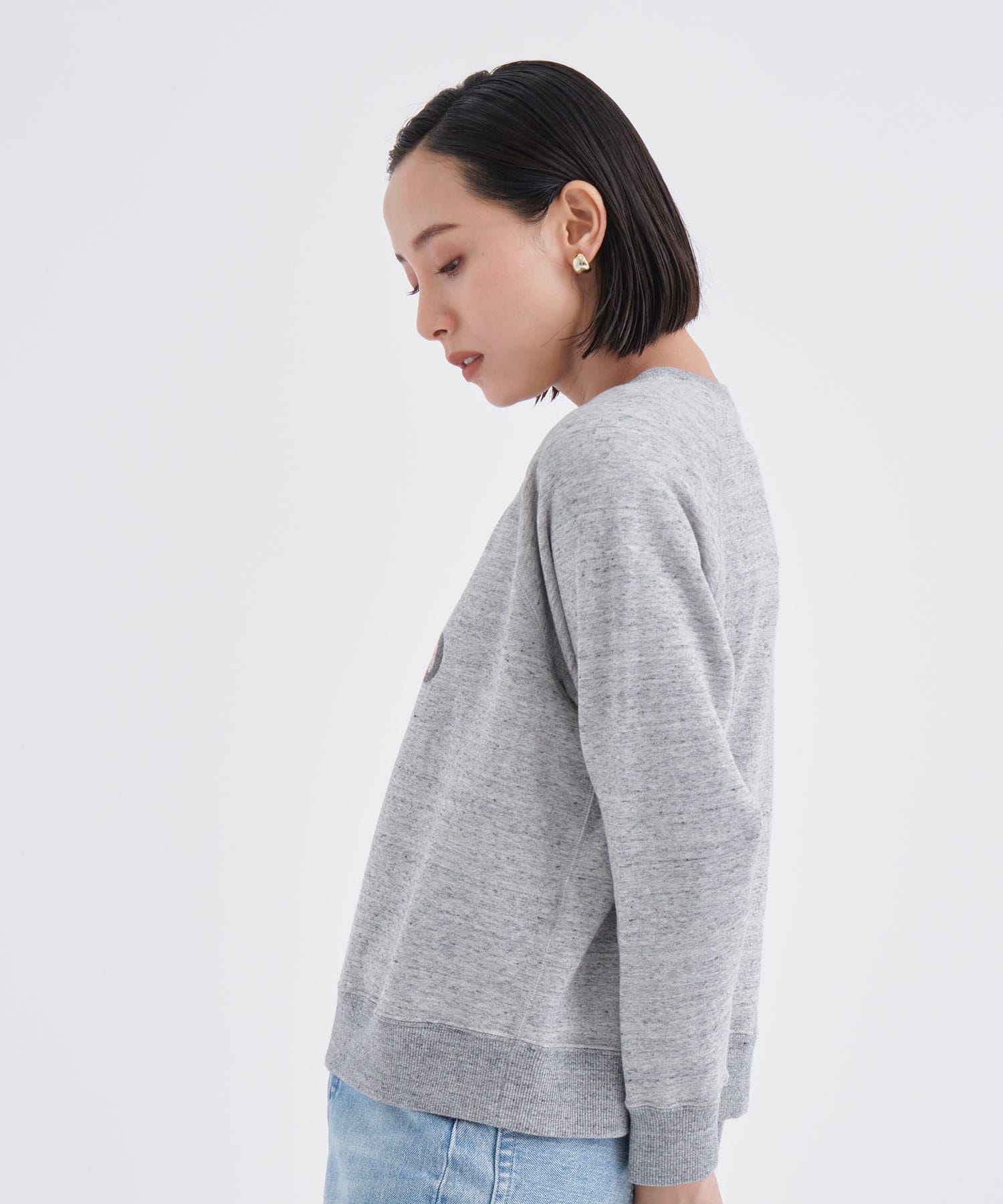 MADISONBLUE - HELLO SWEAT L/S URAKE DYEDの+stbp.com.br