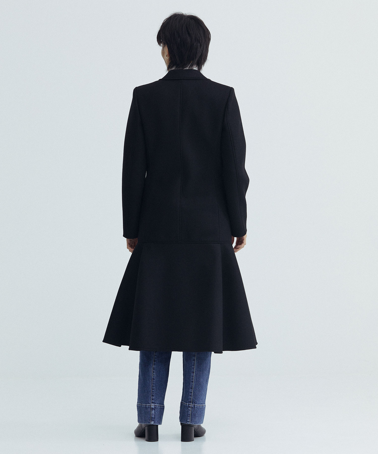 FETICO BONDED WOOL TAILORED COAT FTC234-0301