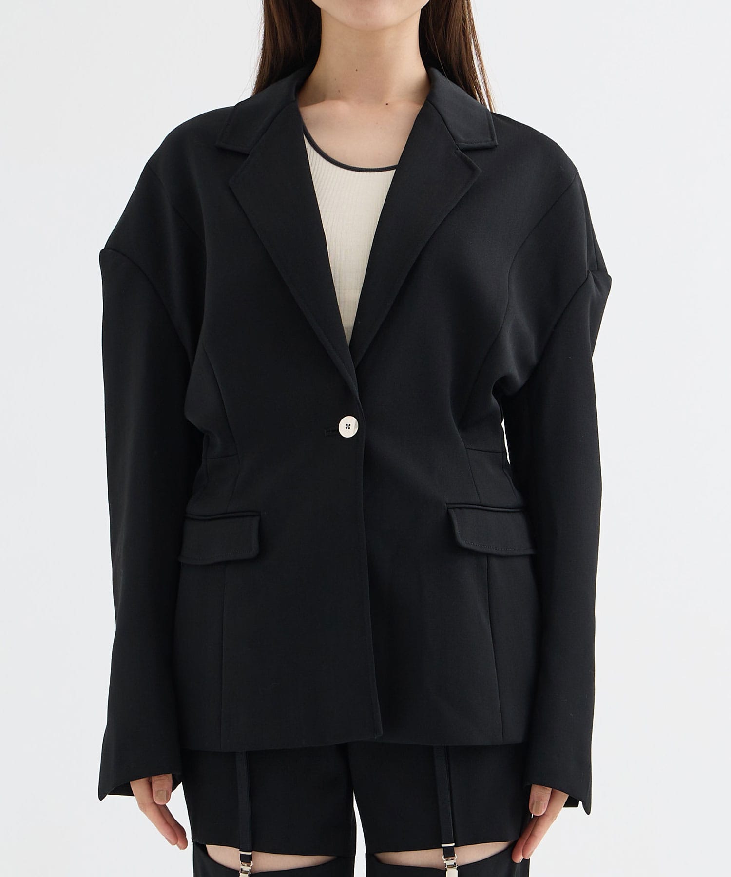 steep shoulders tailored blazer GURTWEIN