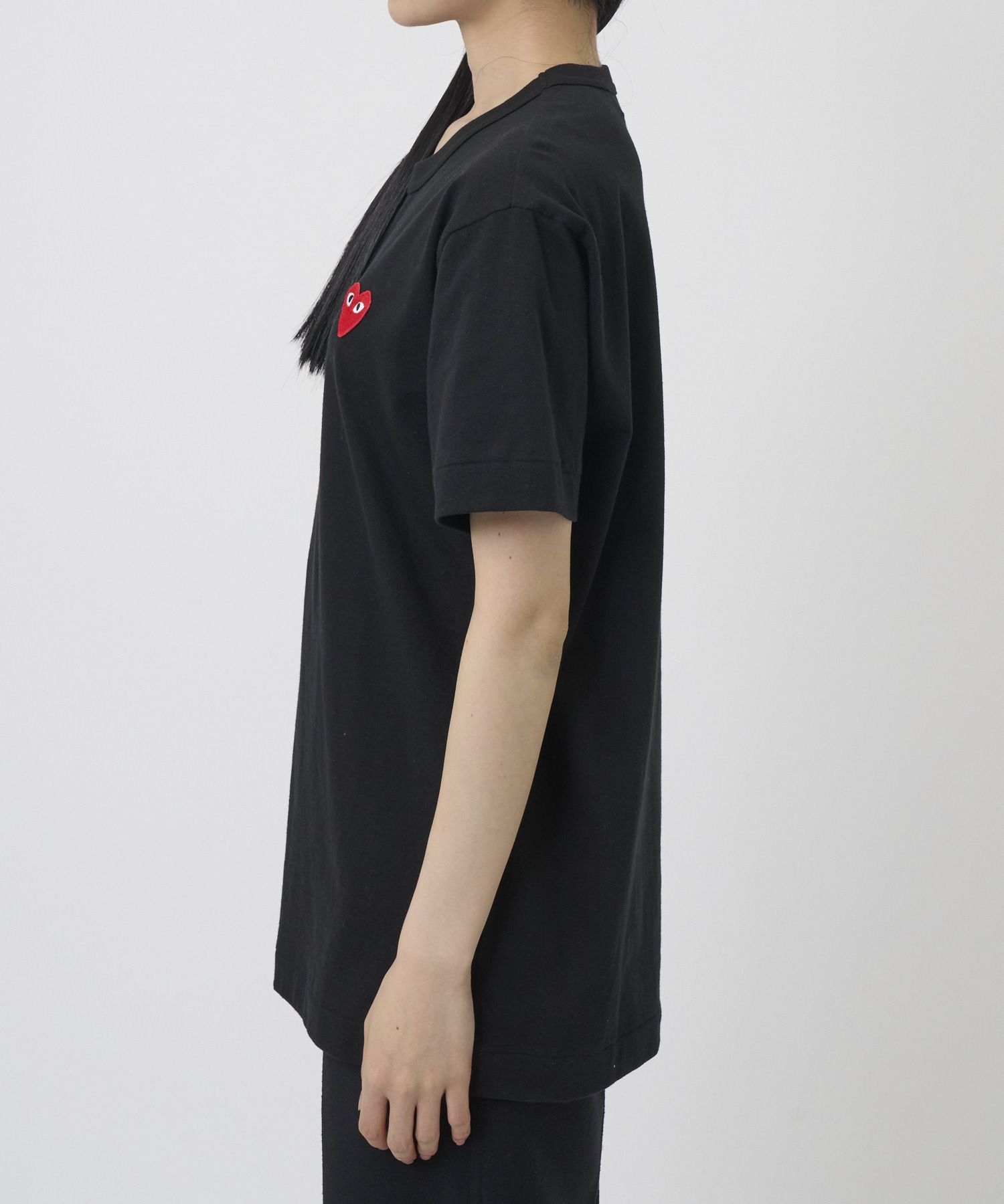 T-SHIRT RED EMBLEM RED HEART PLAY Comme des Garcons