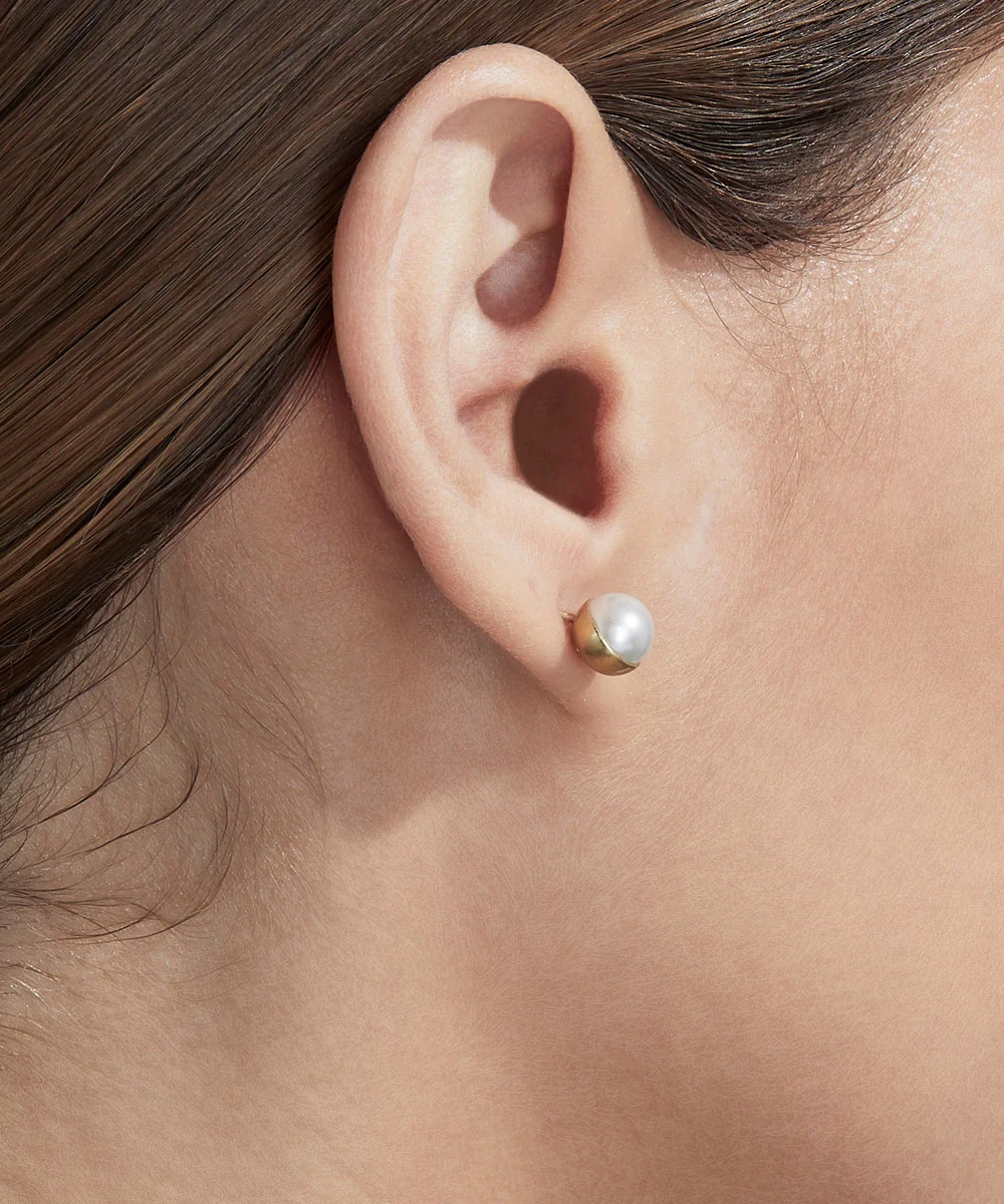 HALF PEARL PIERCE 45° SHIHARA