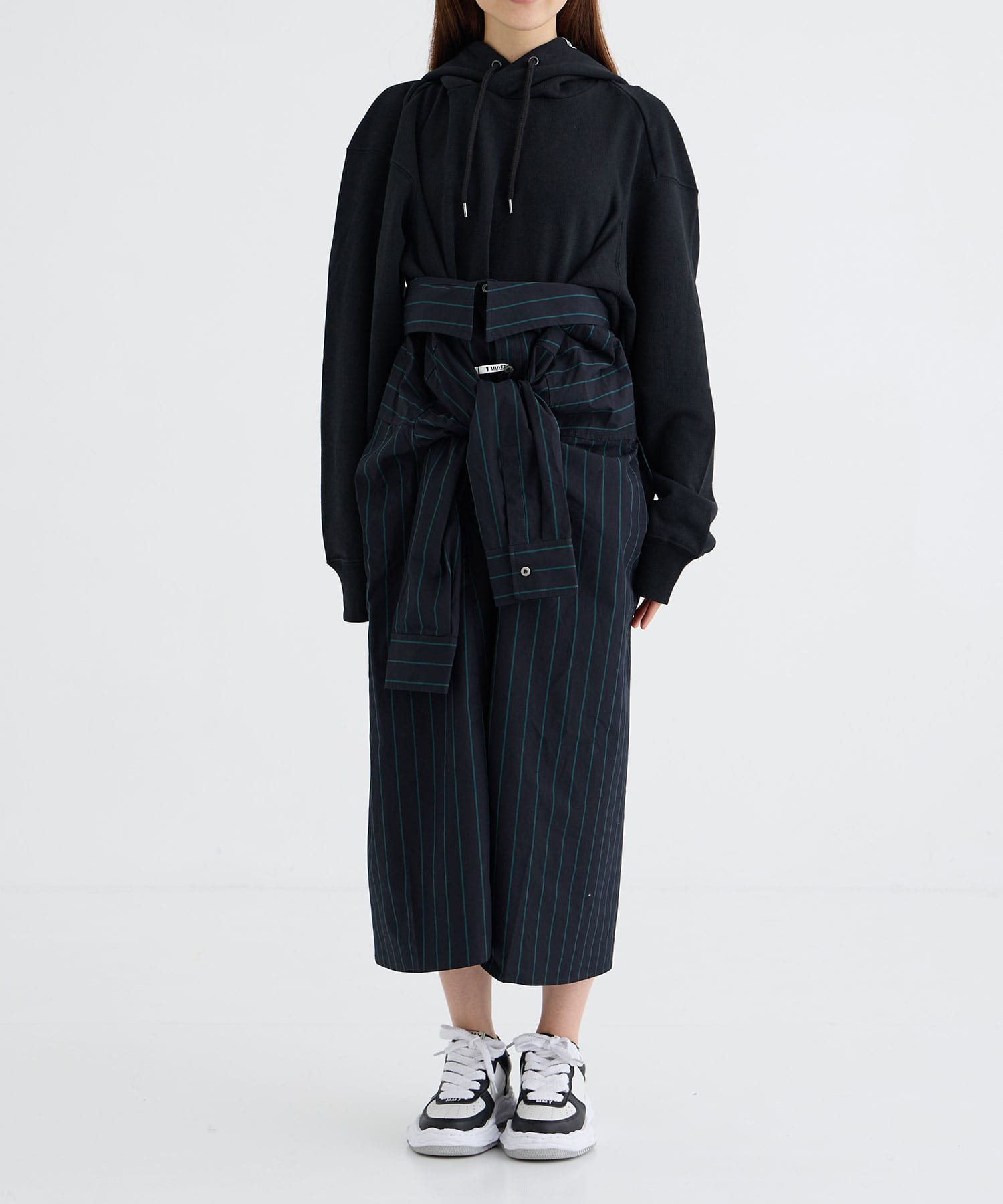 HOODIE COMBINED DRESS Maison MIHARA YASUHIRO