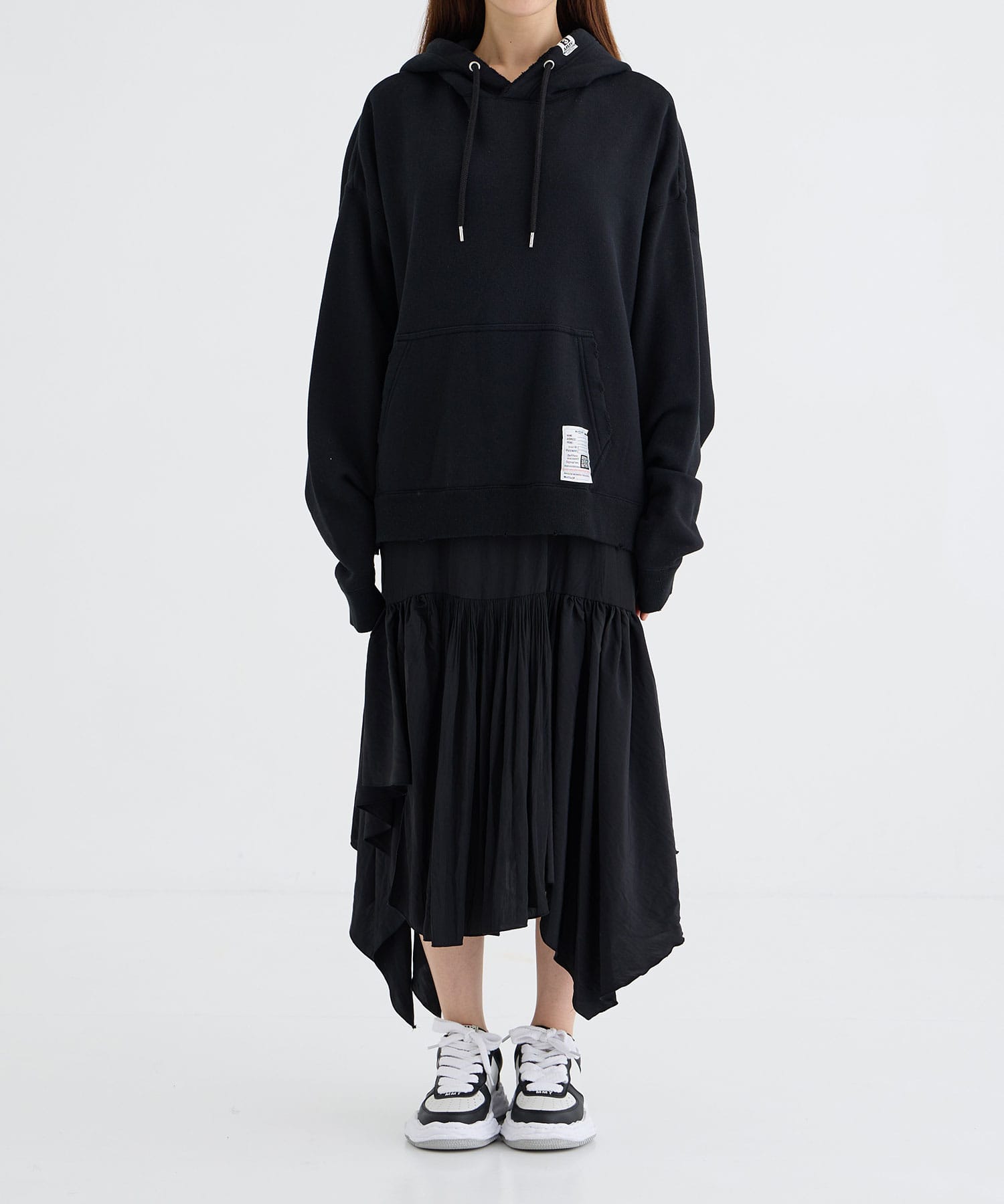 HOODIE Layered DRESS Maison MIHARA YASUHIRO