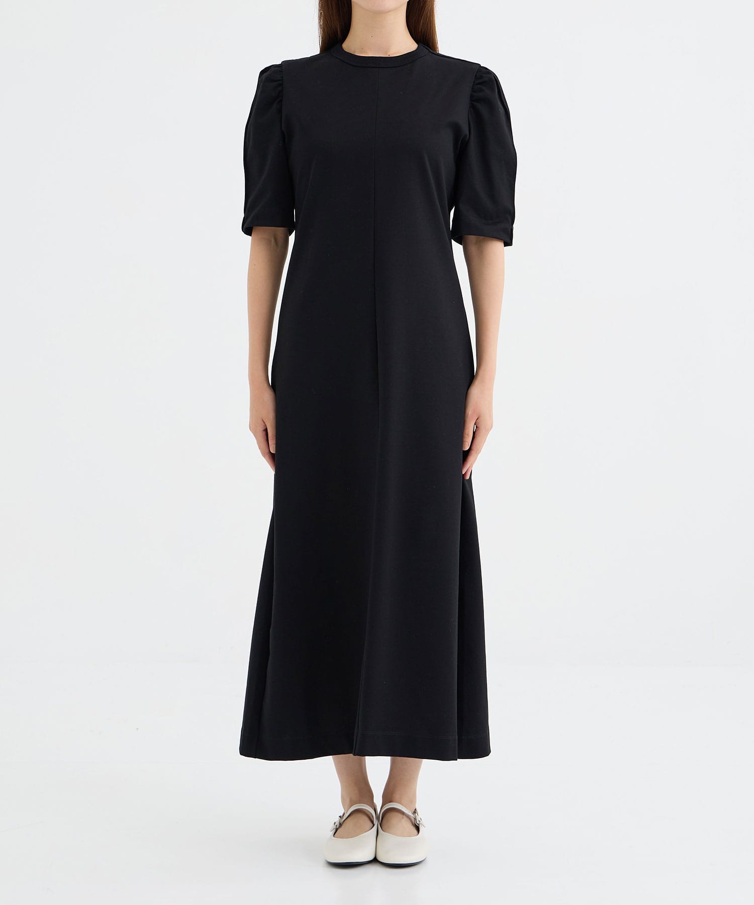 別注 PUFF SLEEVE MIDI ONE-PIECE CINOH