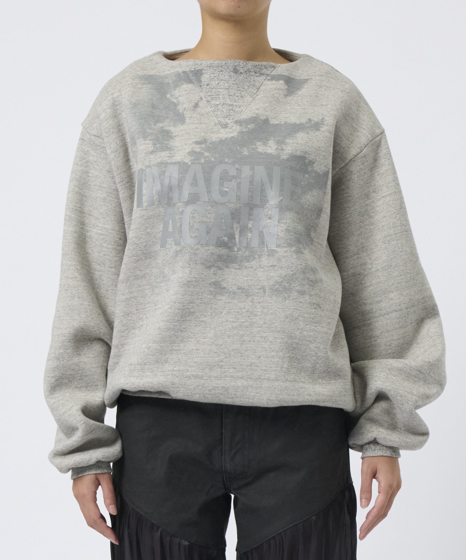 THE SWEATSHIRT HEATHER GRAY TANAKA