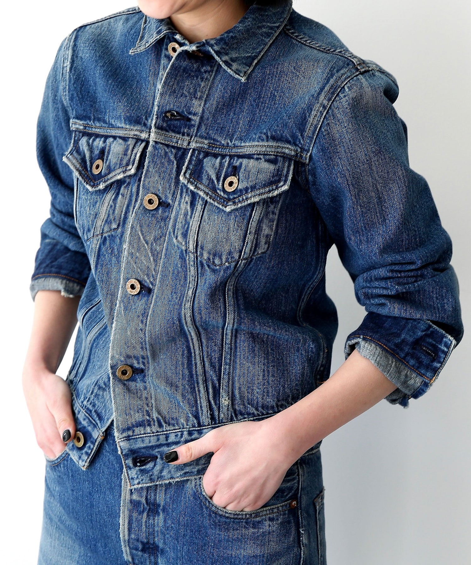 美品　マディソンブルー　PARQS別注Gジャン　BOYS G JAC DENIM BOYS G JAC DENIM(1 BLUE): MADISONBLUE: WOMENS｜THE TOKYO ONLINE STORE