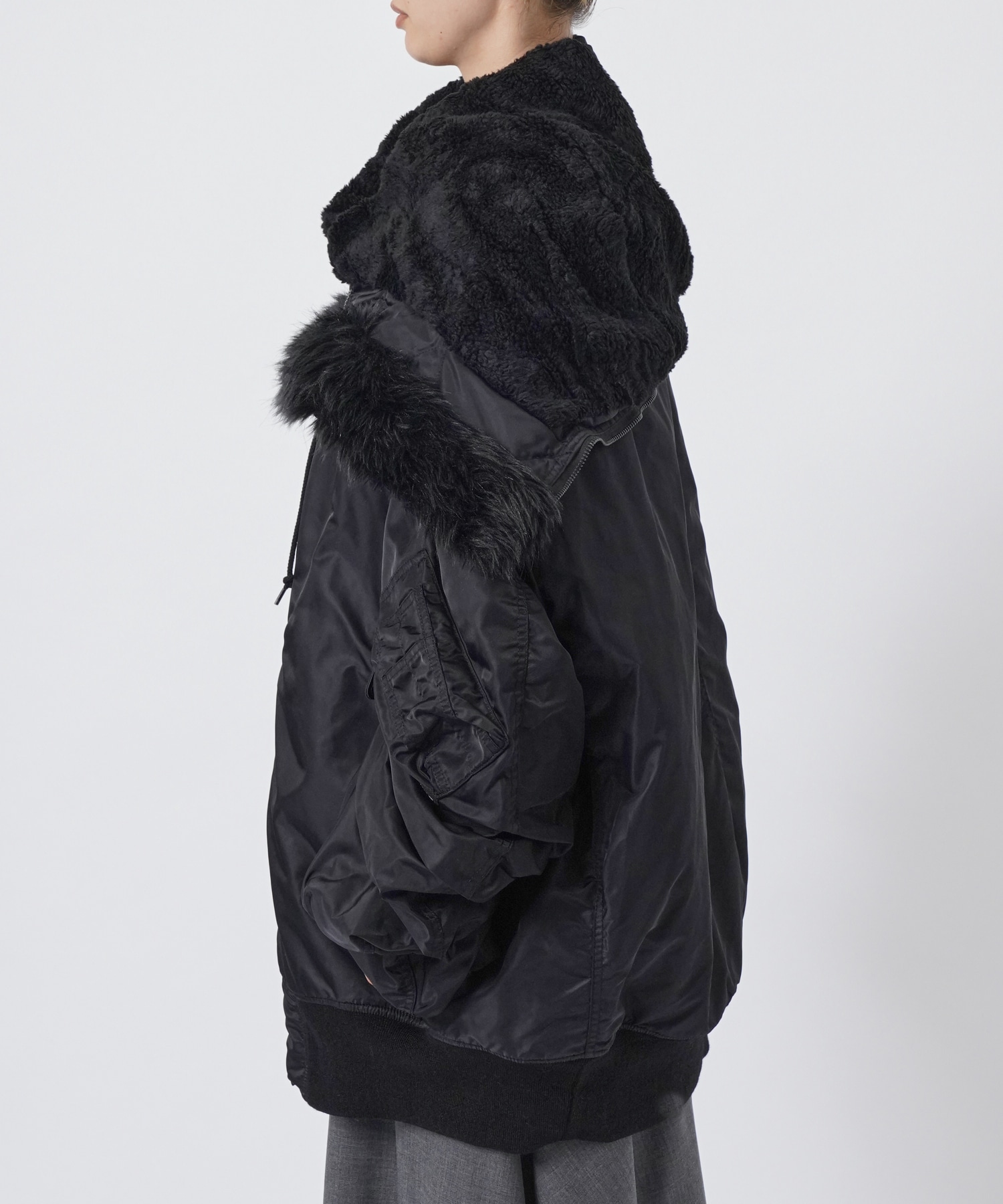 Fold Down Collar Puffer Jacket JUNYA WATANABE