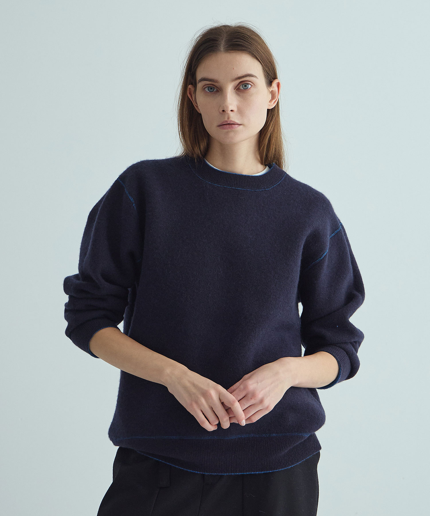 CASHMERE REVERSIBLE PULLOVER THE TOKYO