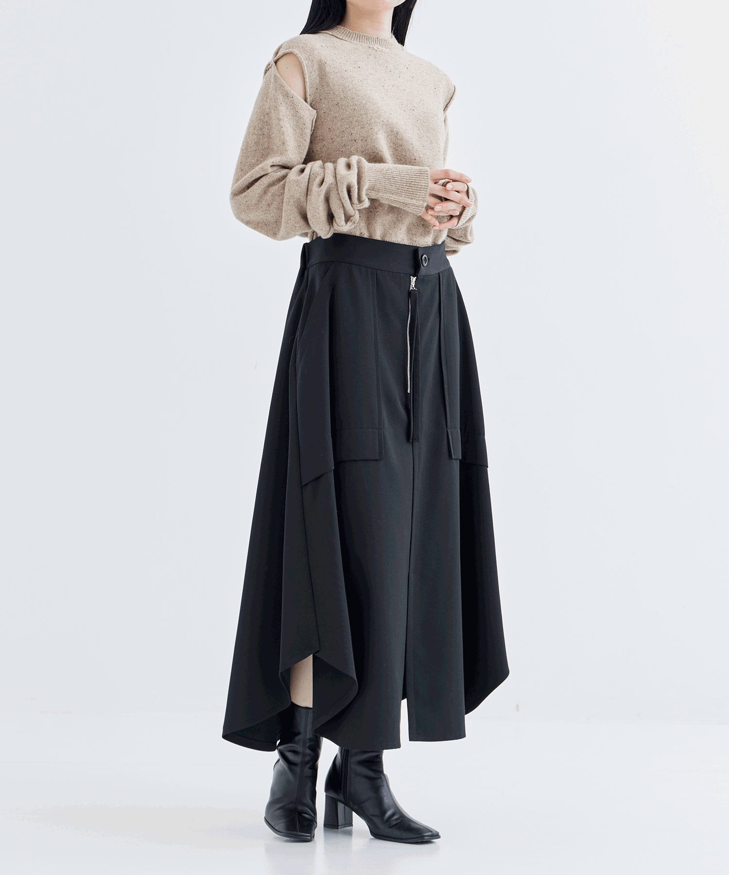 別注 2/70 T/W Impragnated Doeskin Skirt UJOH