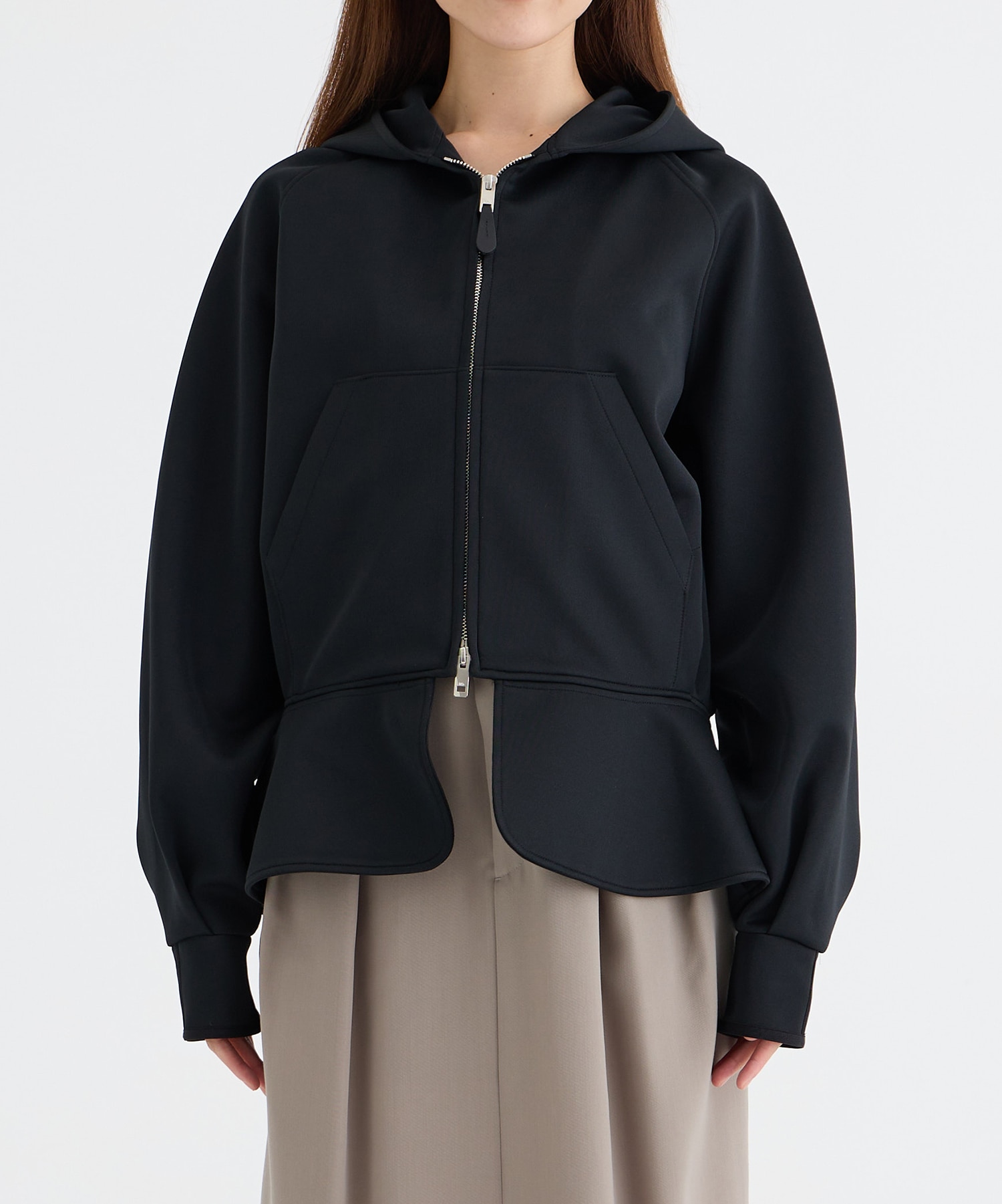 RERACS RERACS LAYERED HEM PARKA THE RERACS