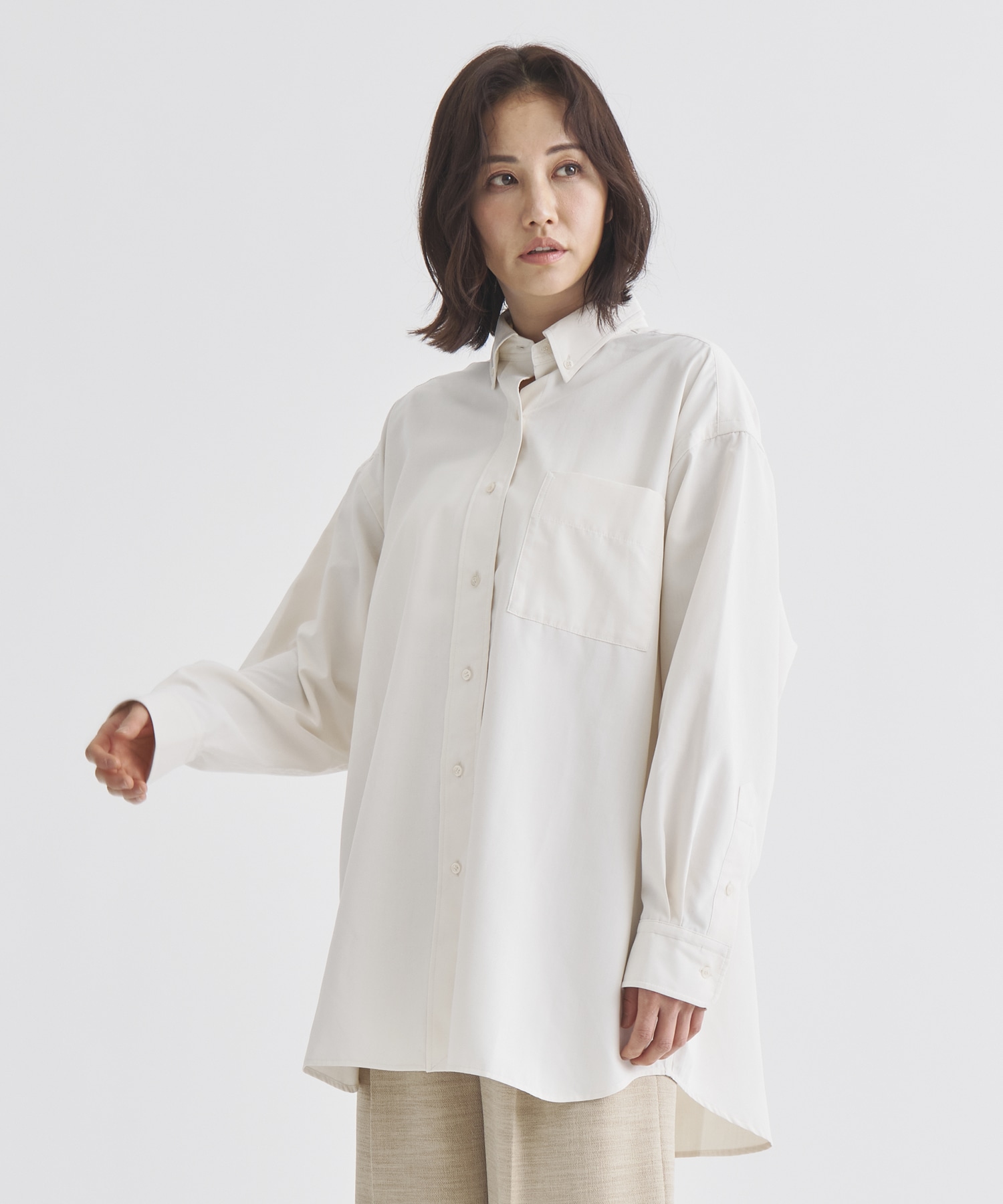 basic broadcloth shirt Louren