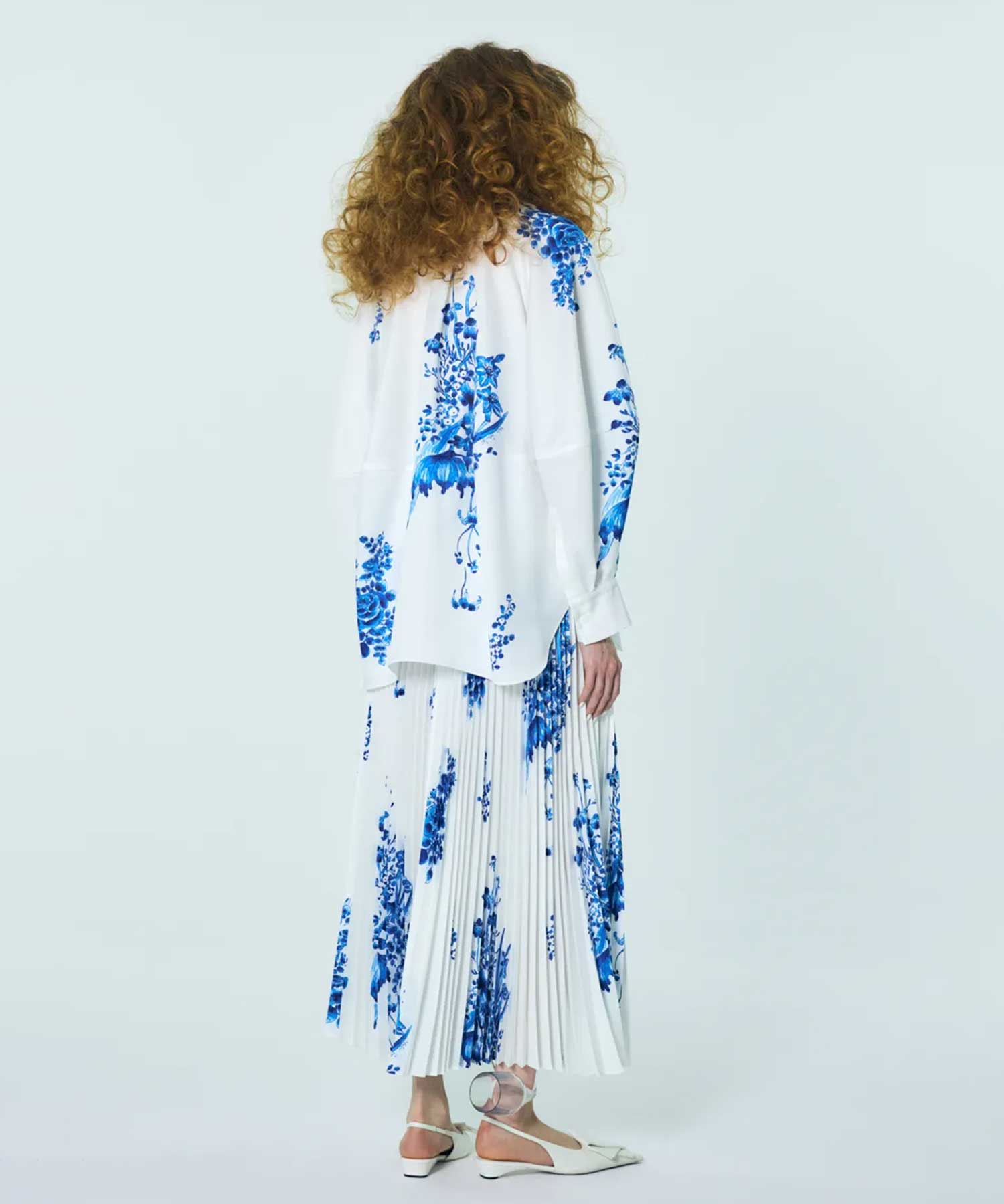 CIRCLE DORAPE SHIRT ENFOLD