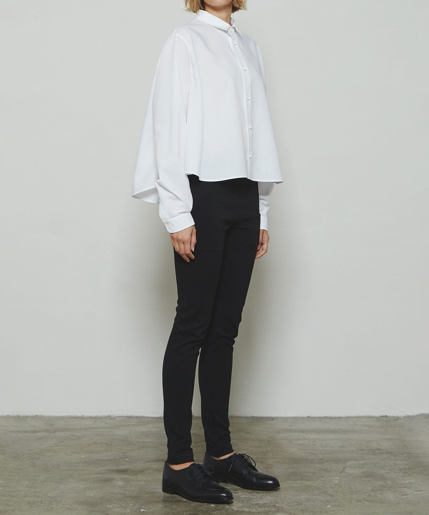 RERACS REGULAR COLLAR A-LINE SHIRT THE RERACS