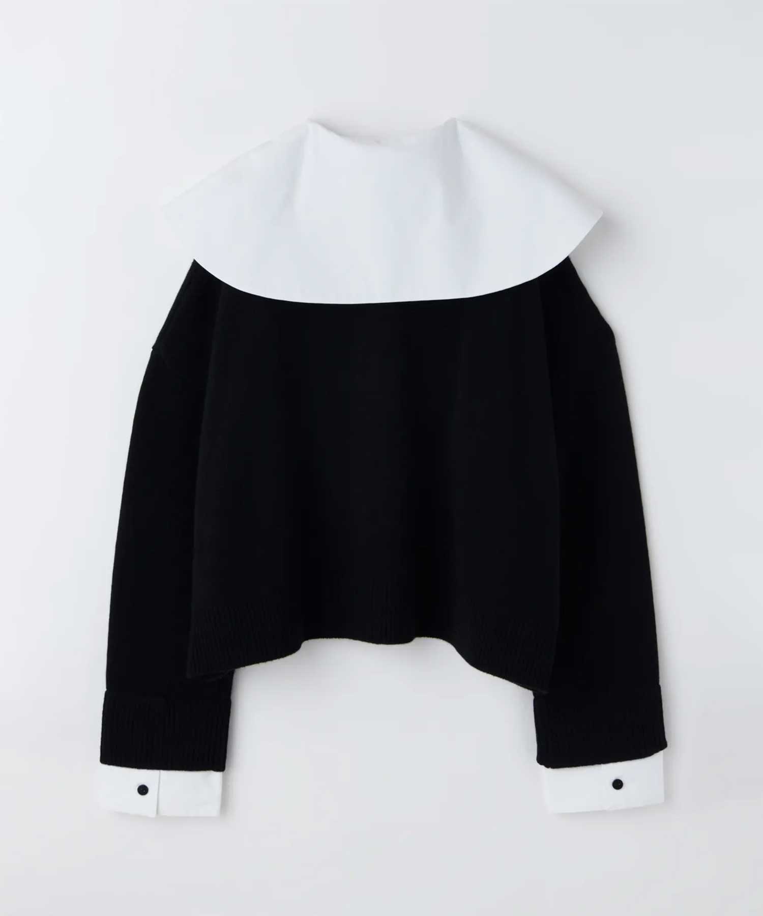 CLASSICAL COLLAR CARDIGAN ENFOLD