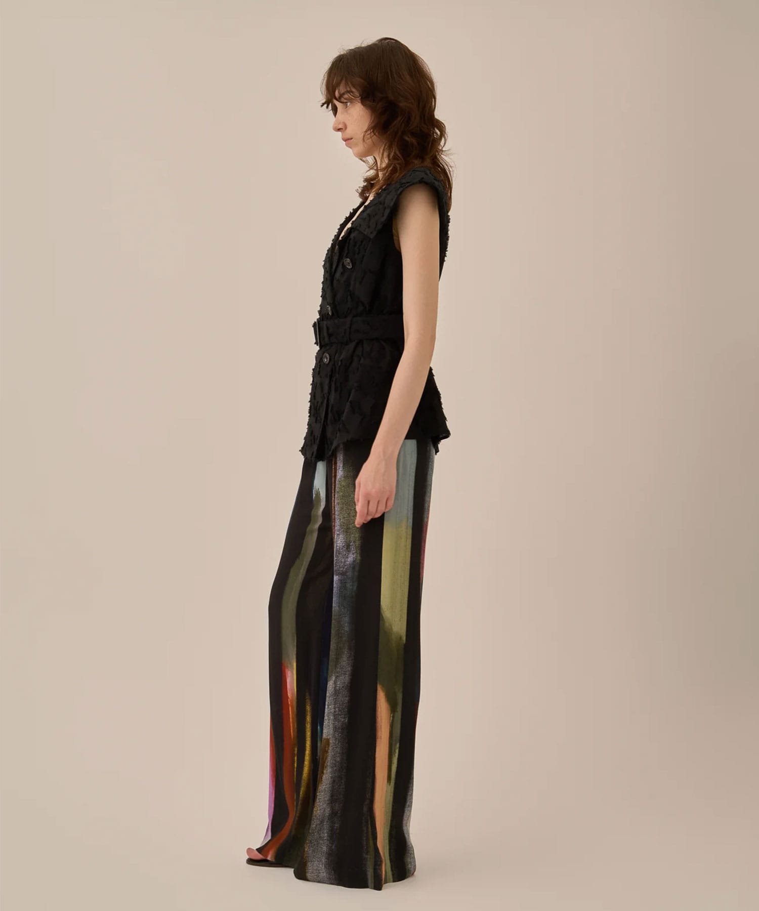 Empty stripe pants BK AKIRANAKA