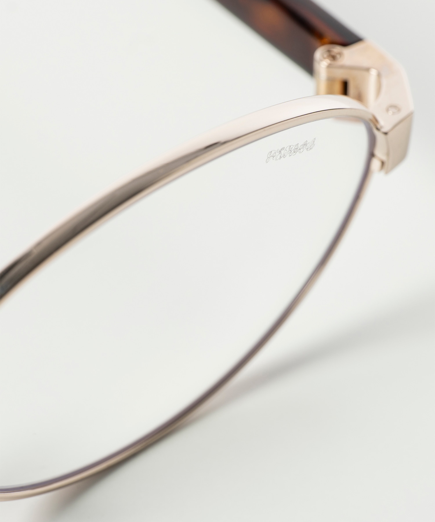 × BLANC METAL OVAL GLASSES FETICO