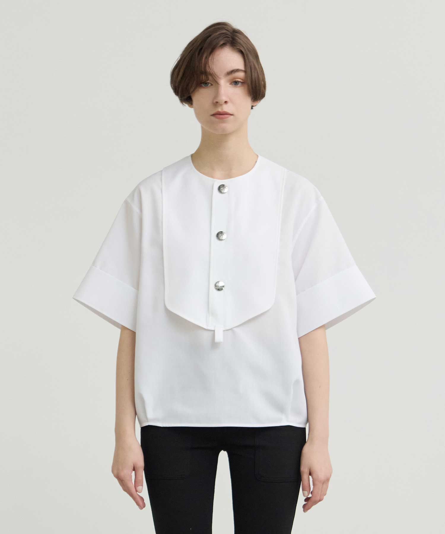 RERACS BIBIFRONT SHIRT SHORT SLEEVE THE RERACS