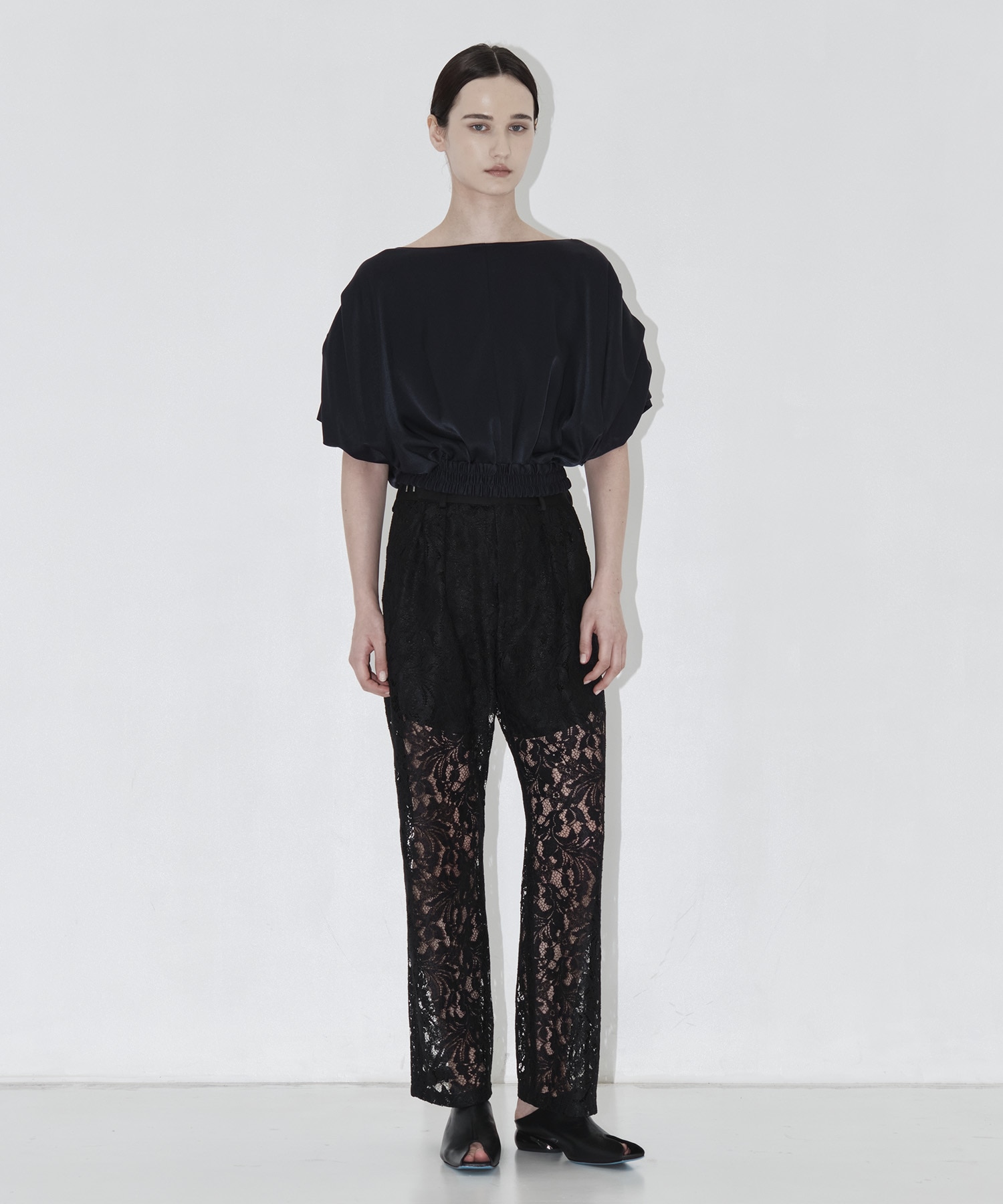 2way Satin Blouse THE TOKYO