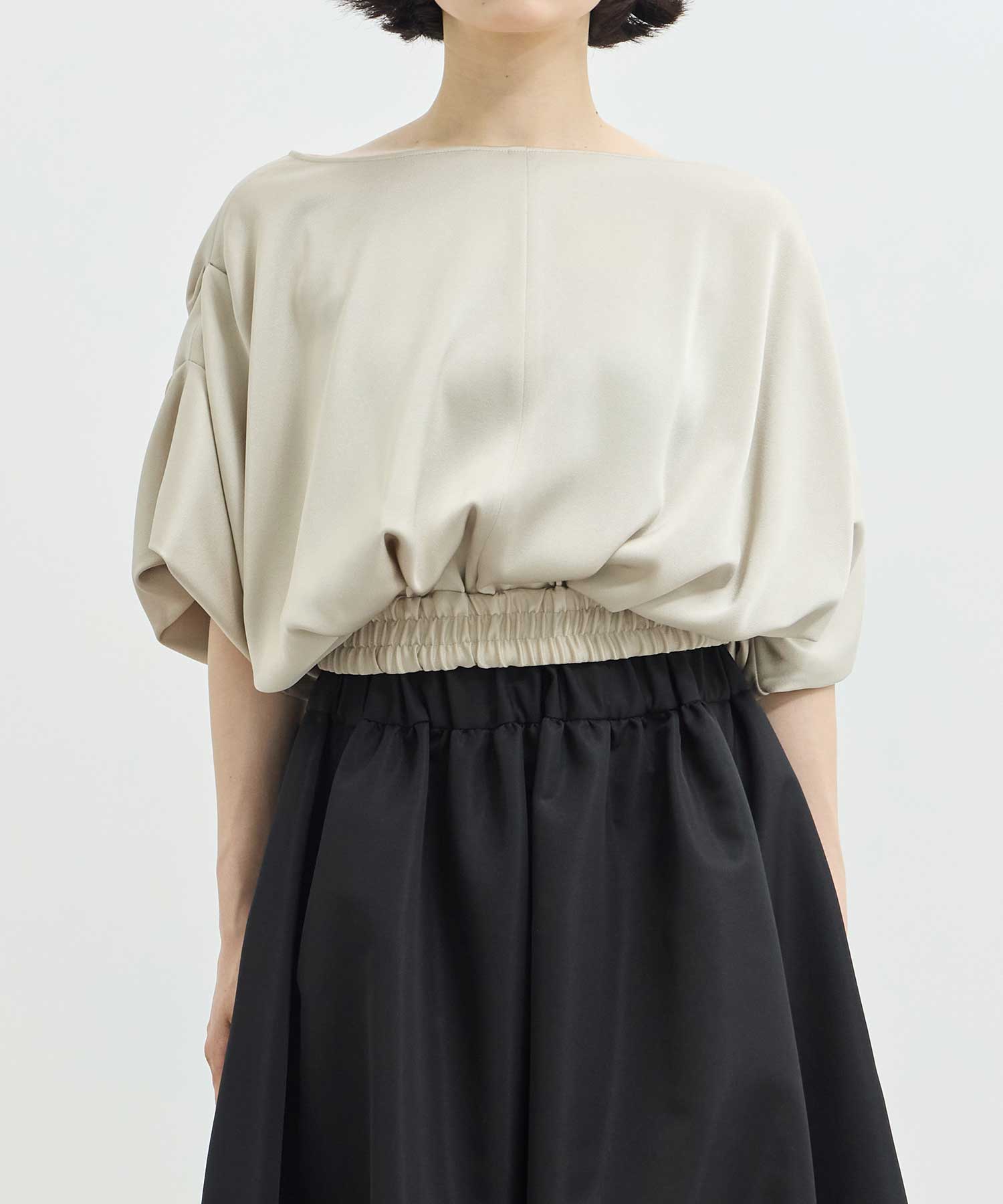 2way Satin Blouse THE TOKYO