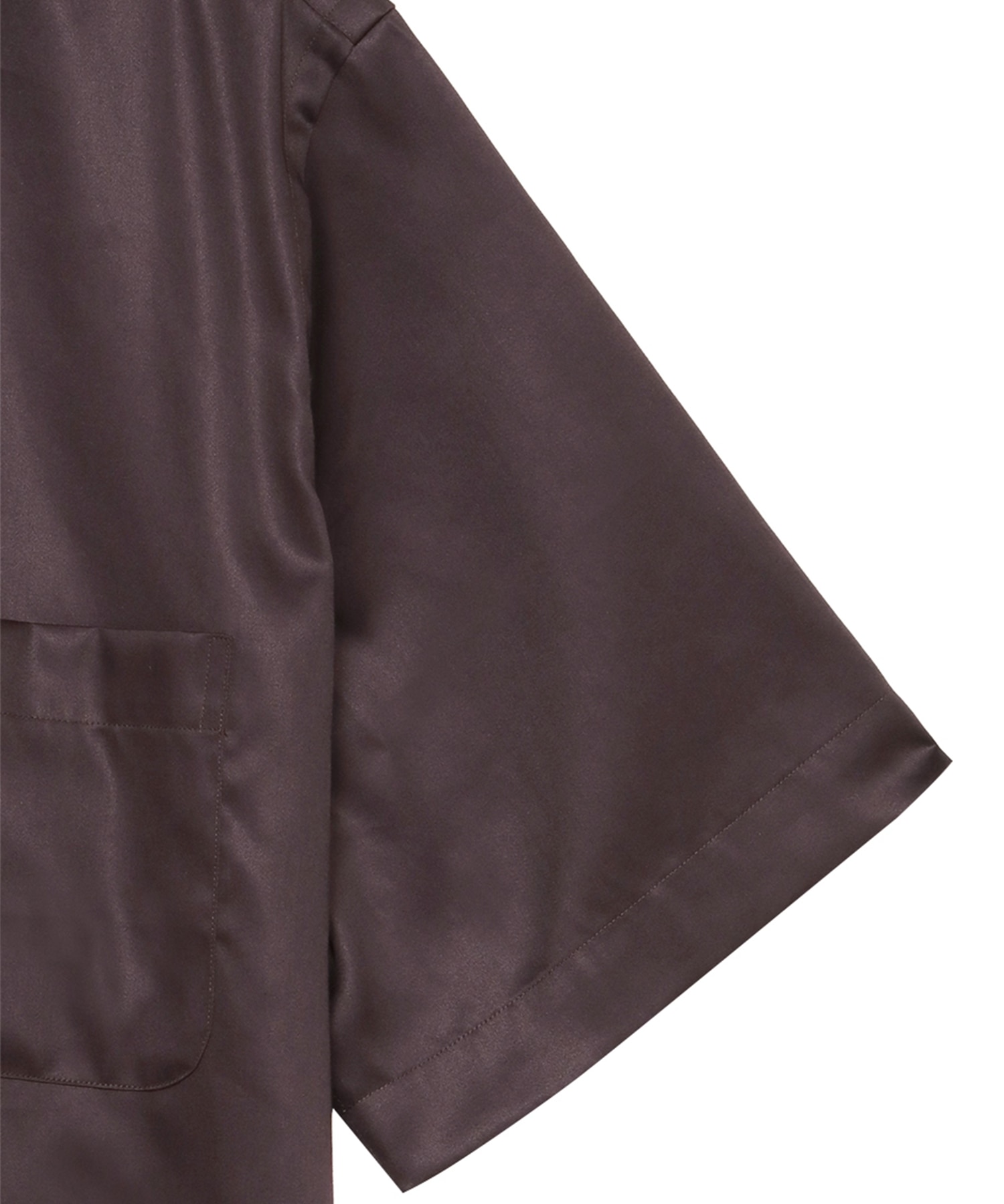 TRANE H/S SHIRT SATIN MADISONBLUE