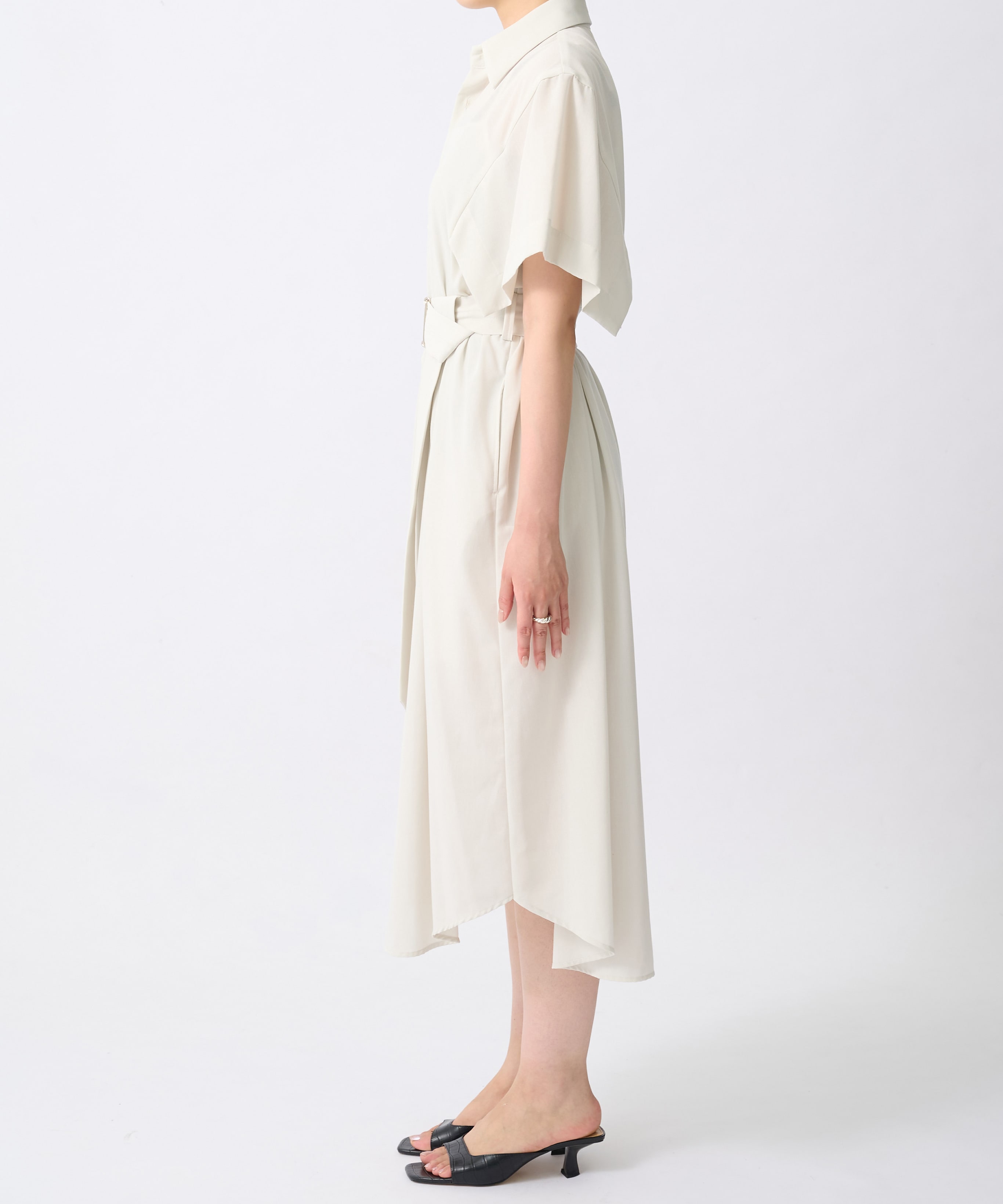 Square Sleeve Dress UJOH