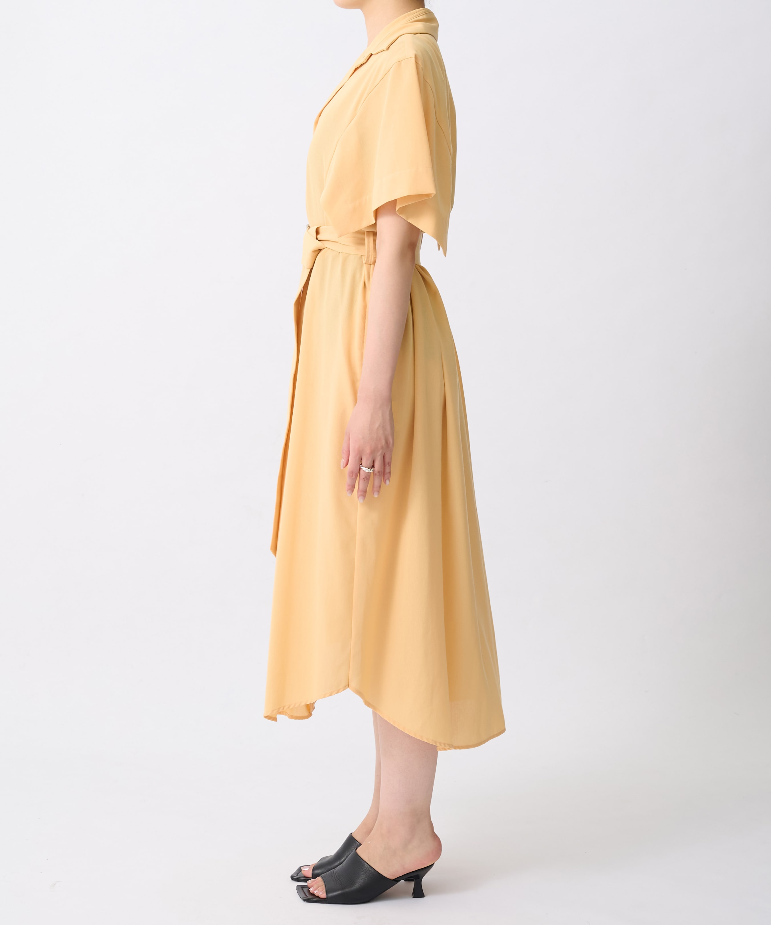 Square Sleeve Dress UJOH