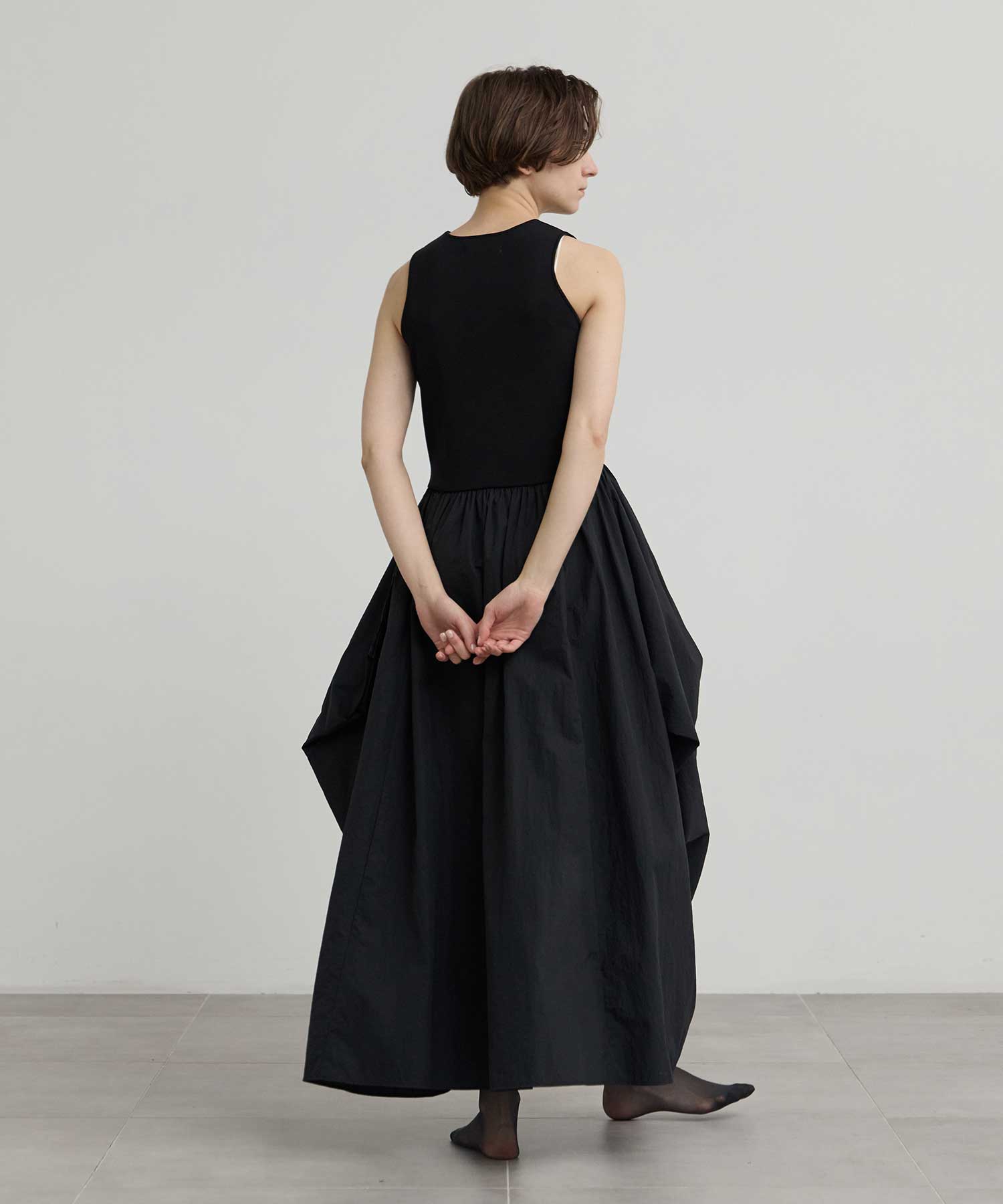 別注 docking cocoon dress Louren