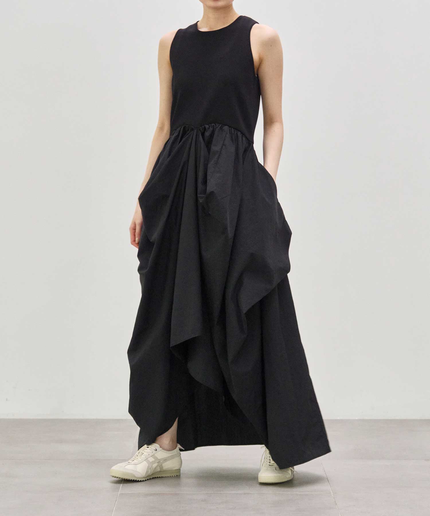 別注 docking coccon dress Louren