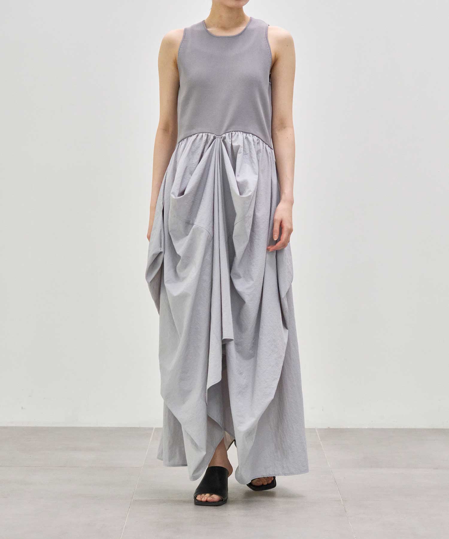 別注 docking coccon dress Louren