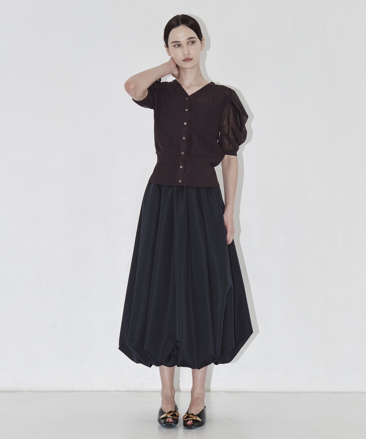 2way Balloon Bare Dress THE TOKYO