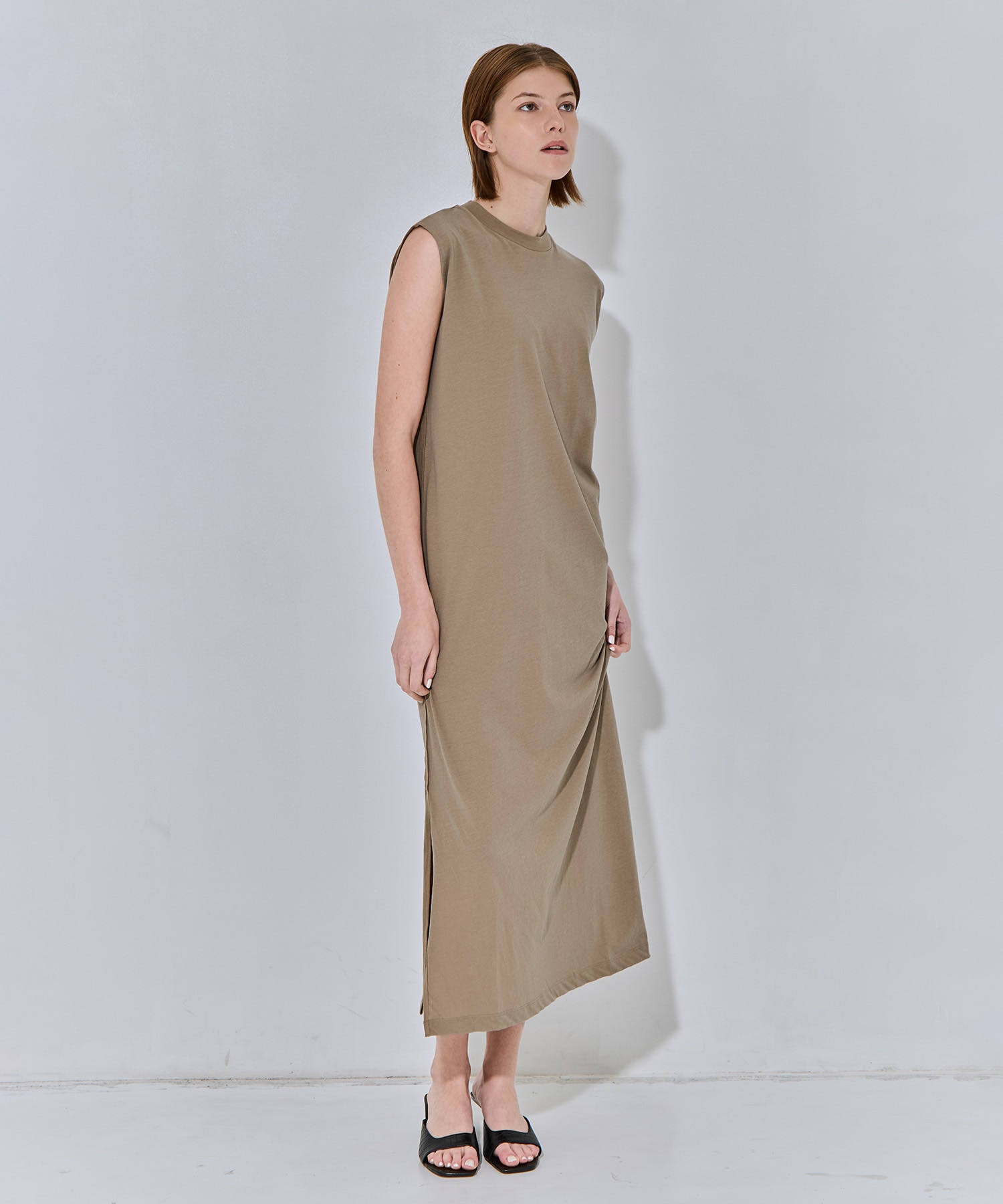 FRESCA NUBUCK TANK TOP DRESS ATON