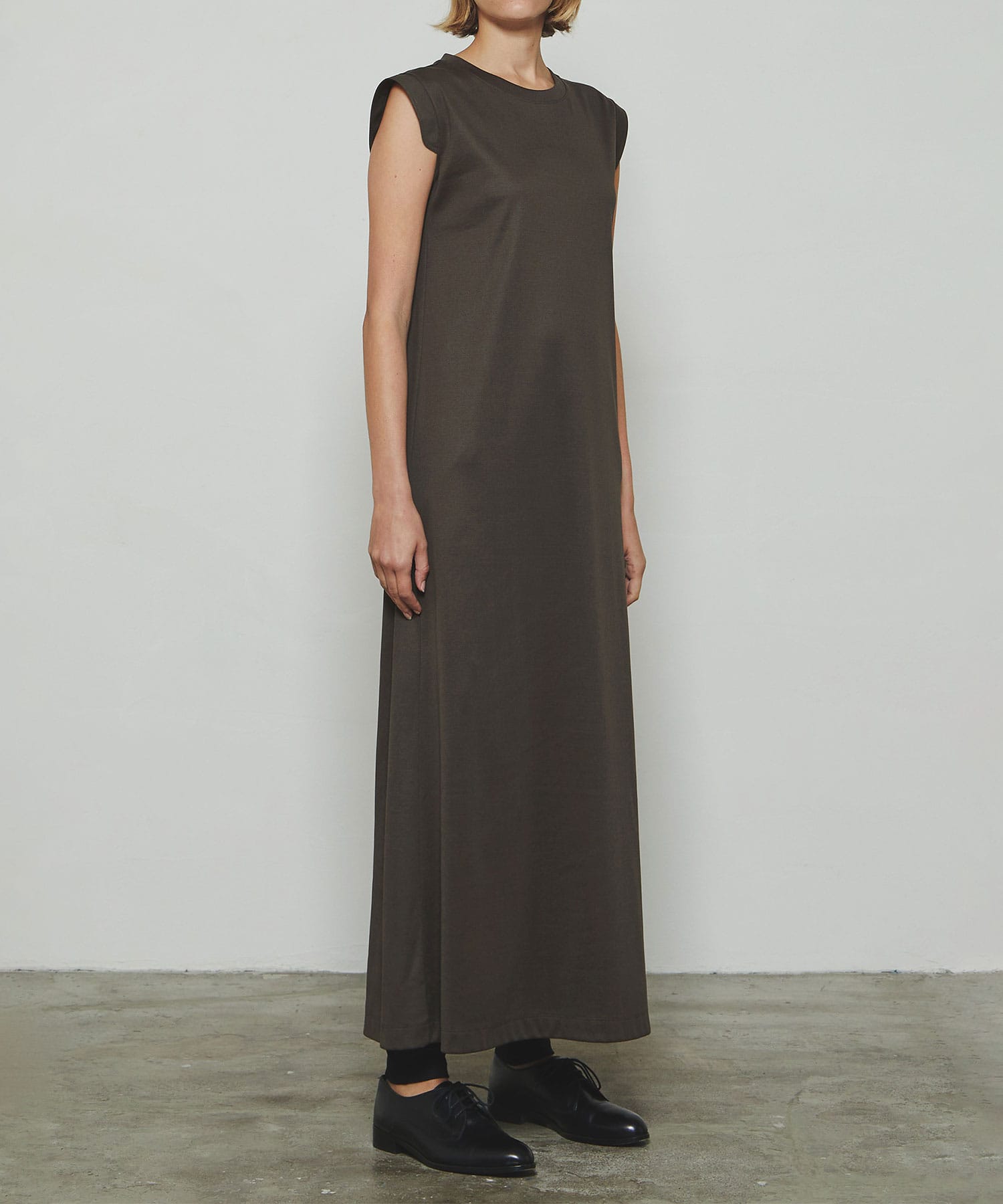 RERACS SHOULDER SWITCHING TANK TOP DRESS THE RERACS