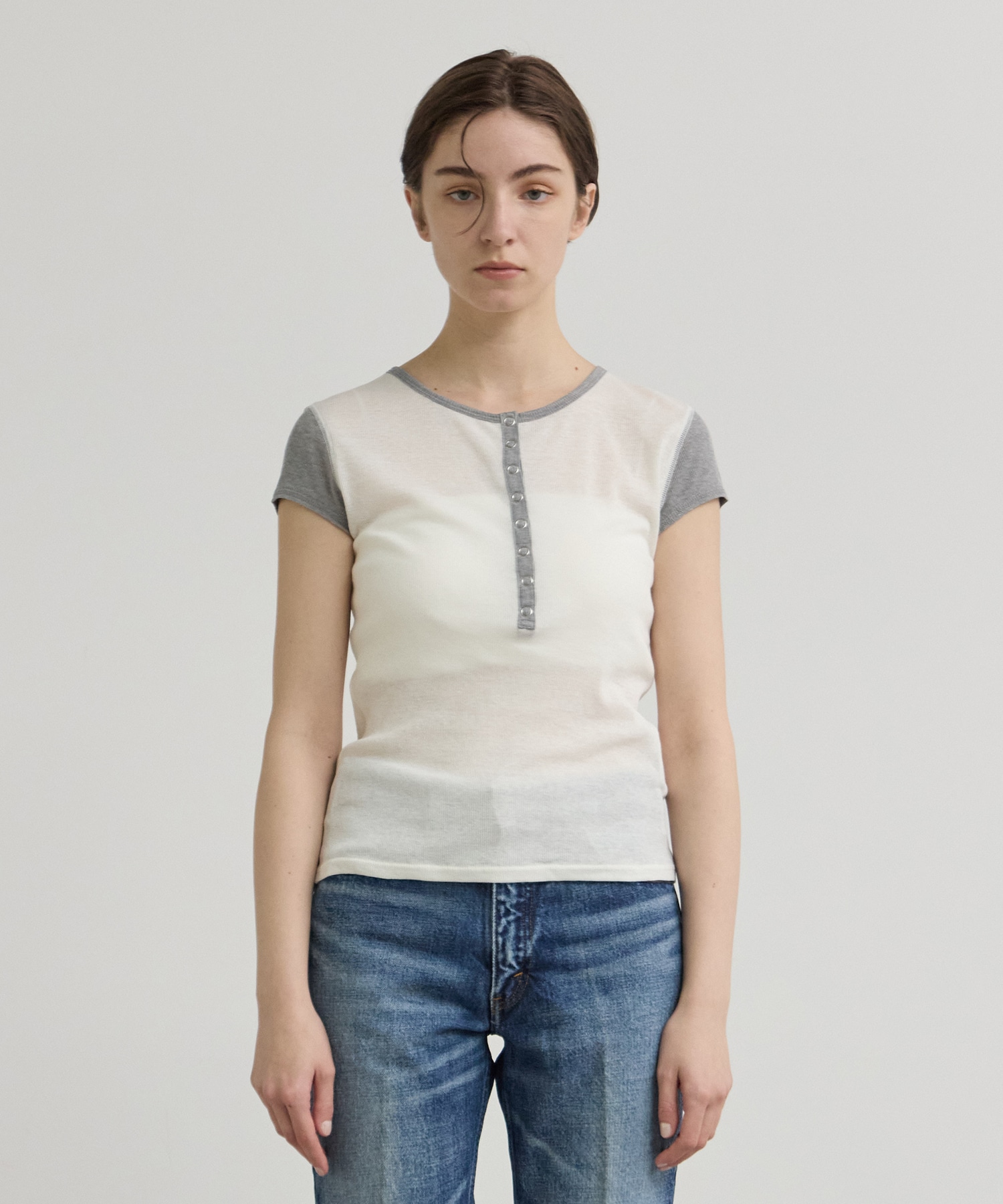 Natural Mix Rib S/S Henry INSCRIRE