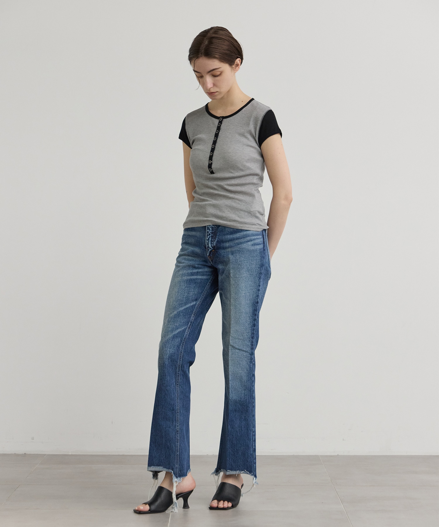 Natural Mix Rib S/S Henry INSCRIRE