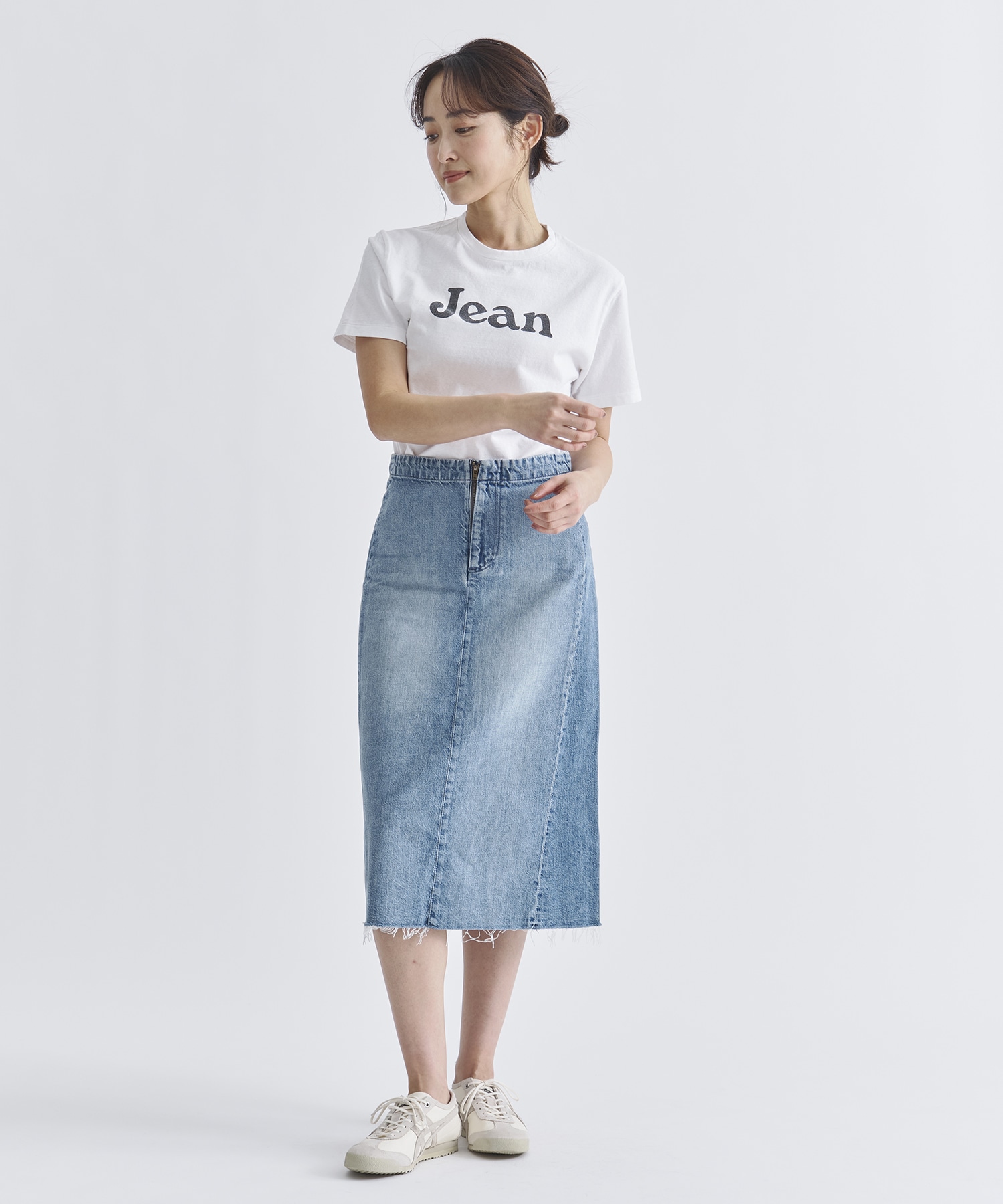 CREW NECK TEE JEAN MADISONBLUE