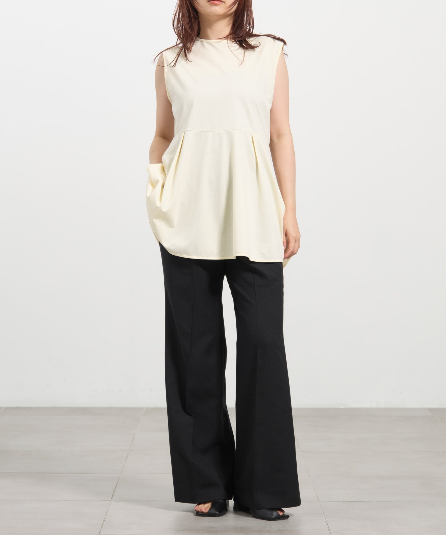 別注 46G Tuck Blouse KANEMASA PHIL.