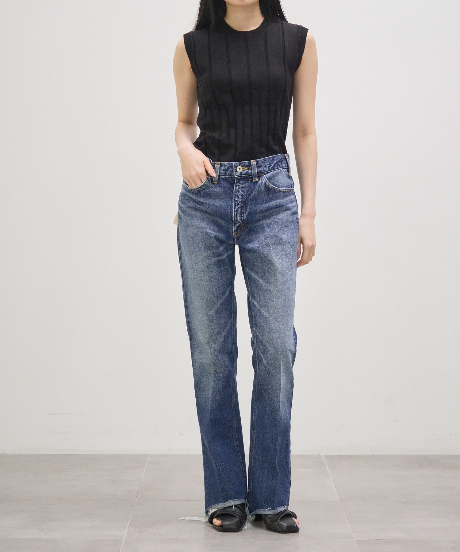 EX.Washable Silk Sleeveless Tops CINOH